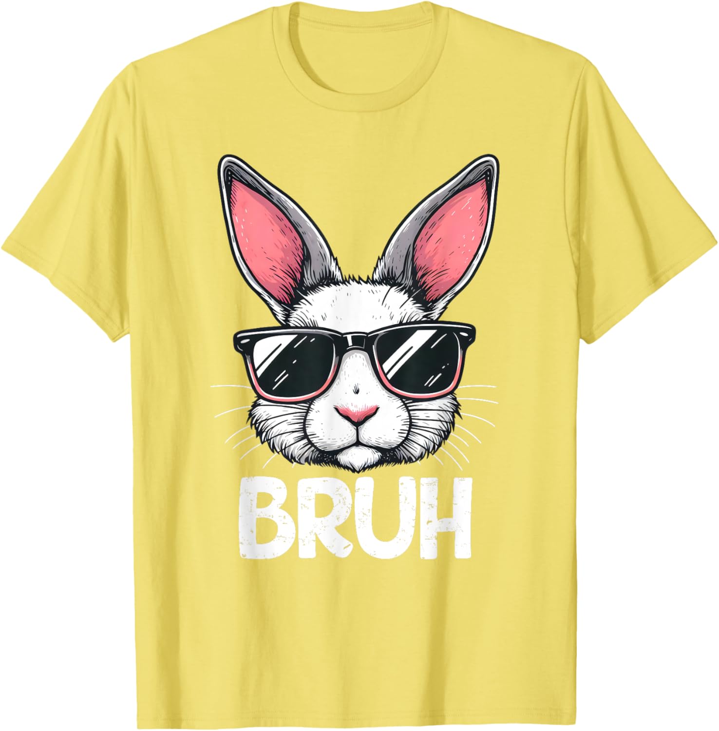 Bruh Easter Day Bunny Spring Easter Eggs Hunting Boys Kids T-Shirt