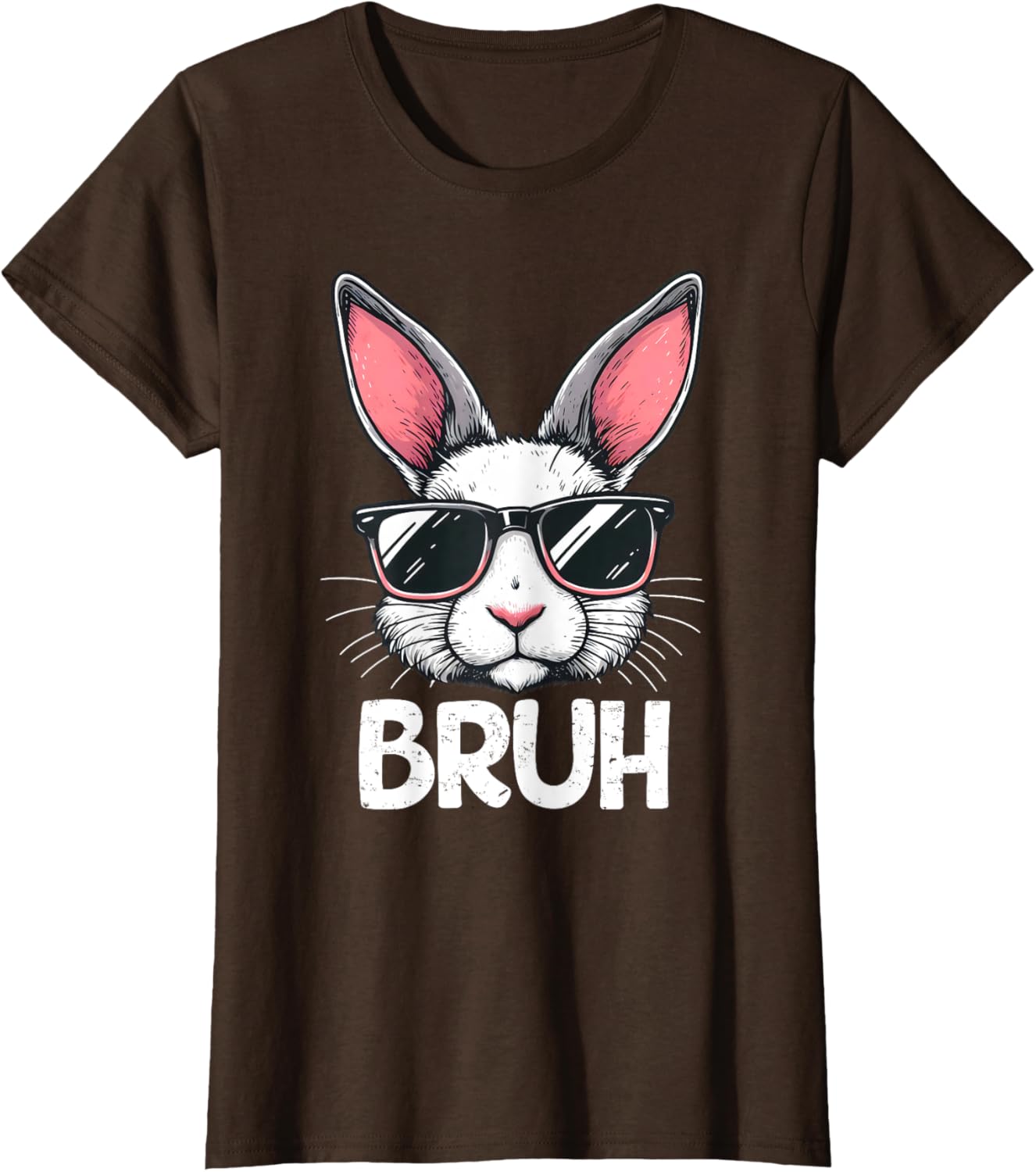 Bruh Easter Day Bunny Spring Easter Eggs Hunting Boys Kids T-Shirt