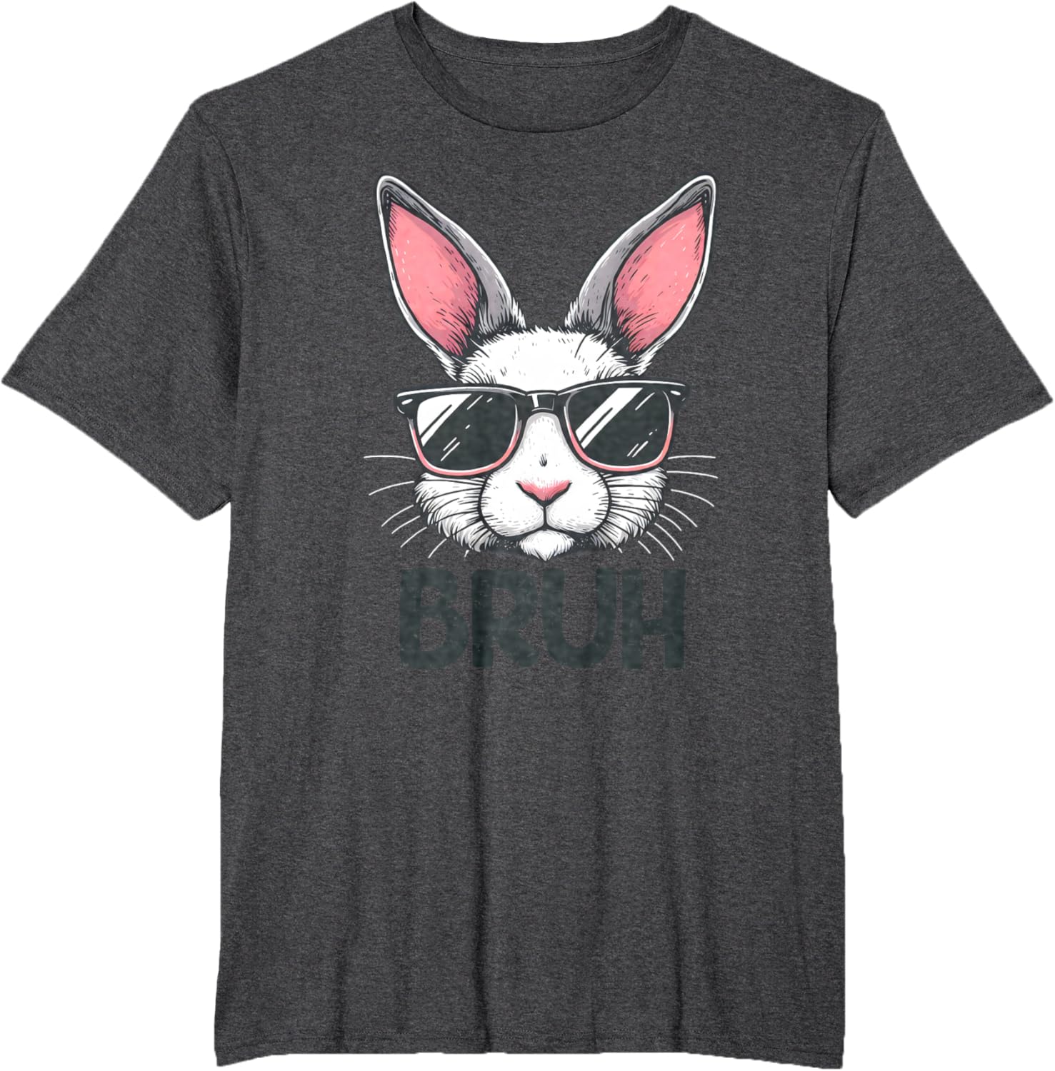 Bruh Easter Day Bunny Spring Easter Eggs Hunting Boys Kids T-Shirt