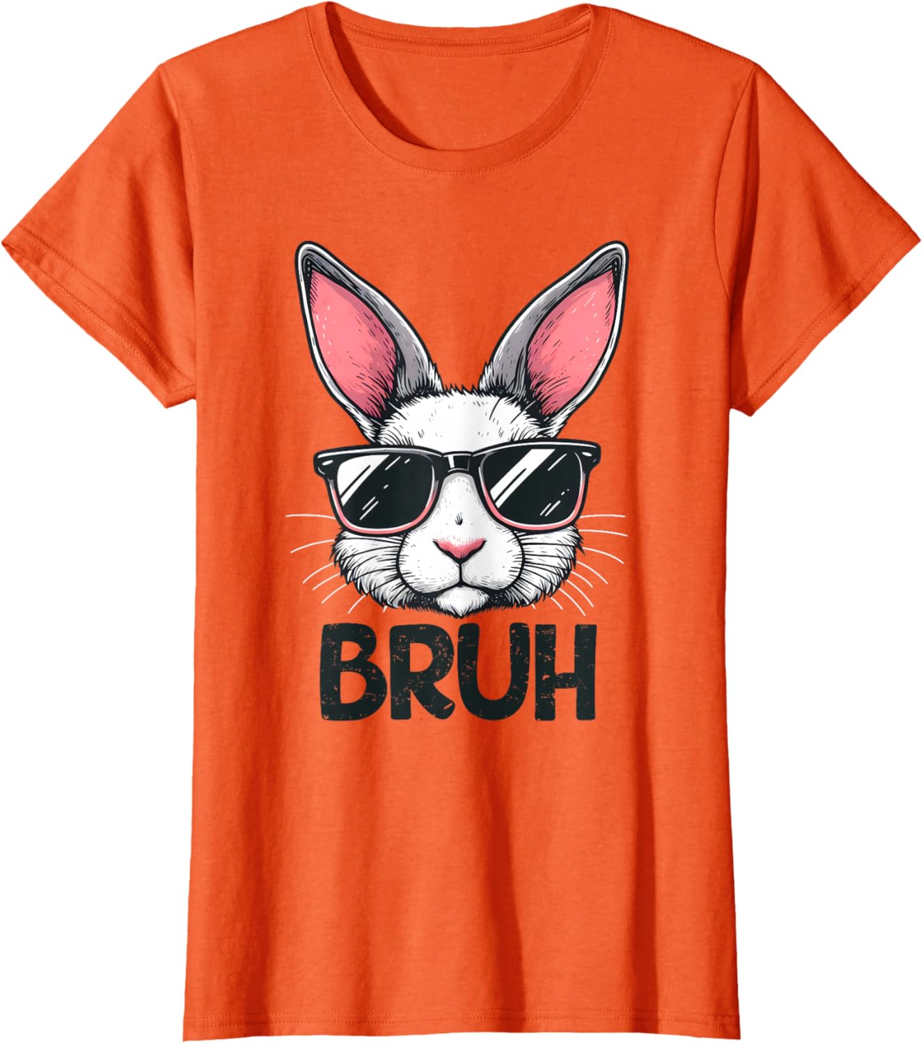 Bruh Easter Day Bunny Spring Easter Eggs Hunting Boys Kids T-Shirt