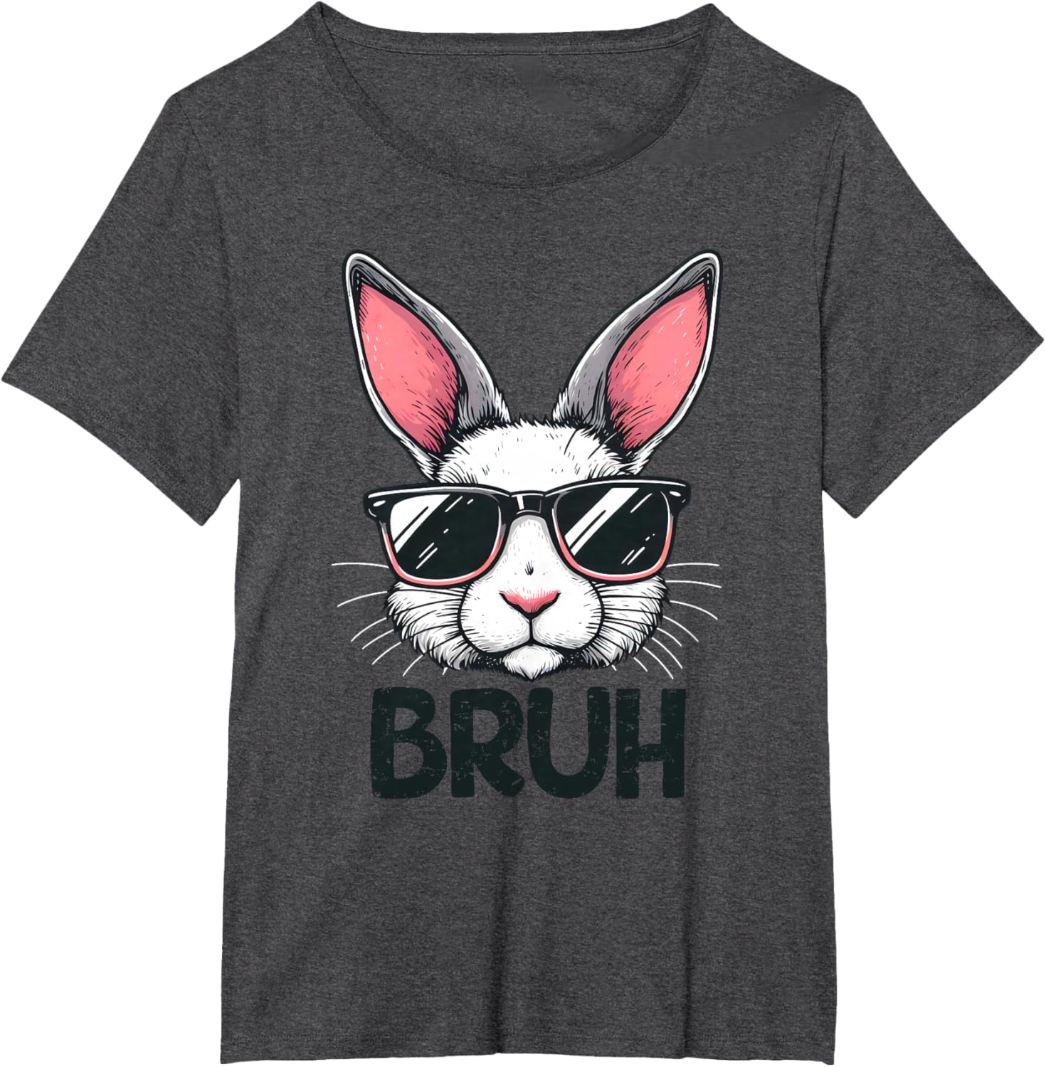 Bruh Easter Day Bunny Spring Easter Eggs Hunting Boys Kids T-Shirt