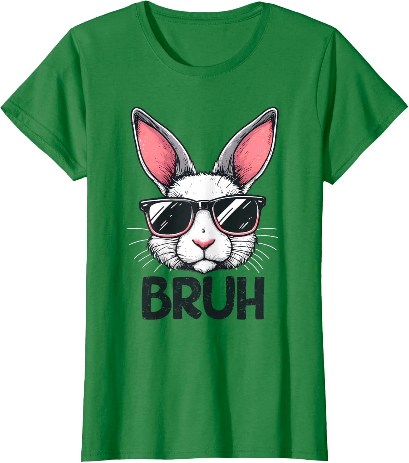 Bruh Easter Day Bunny Spring Easter Eggs Hunting Boys Kids T-Shirt