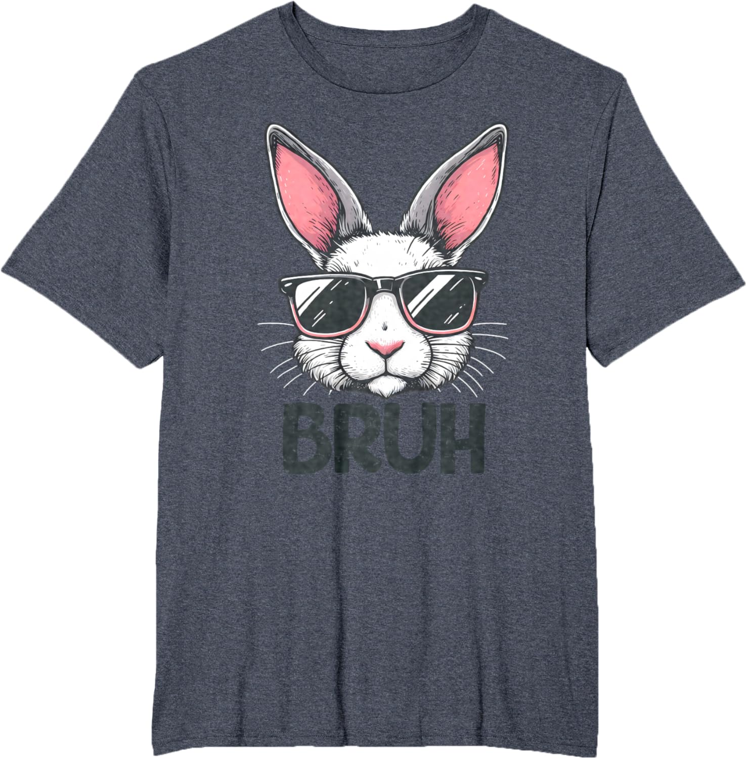 Bruh Easter Day Bunny Spring Easter Eggs Hunting Boys Kids T-Shirt