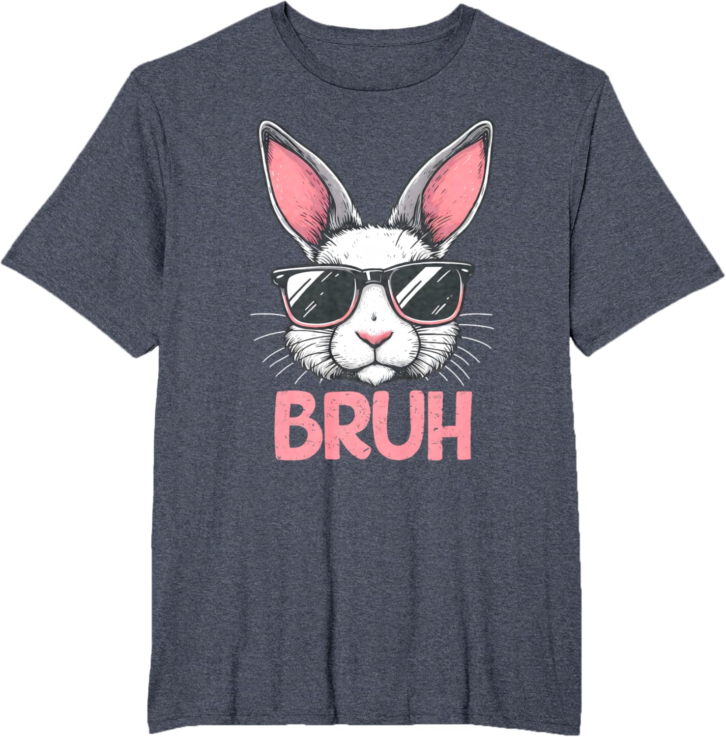 Bruh Easter Day Bunny Spring Easter Eggs Hunting Boys Kids T-Shirt