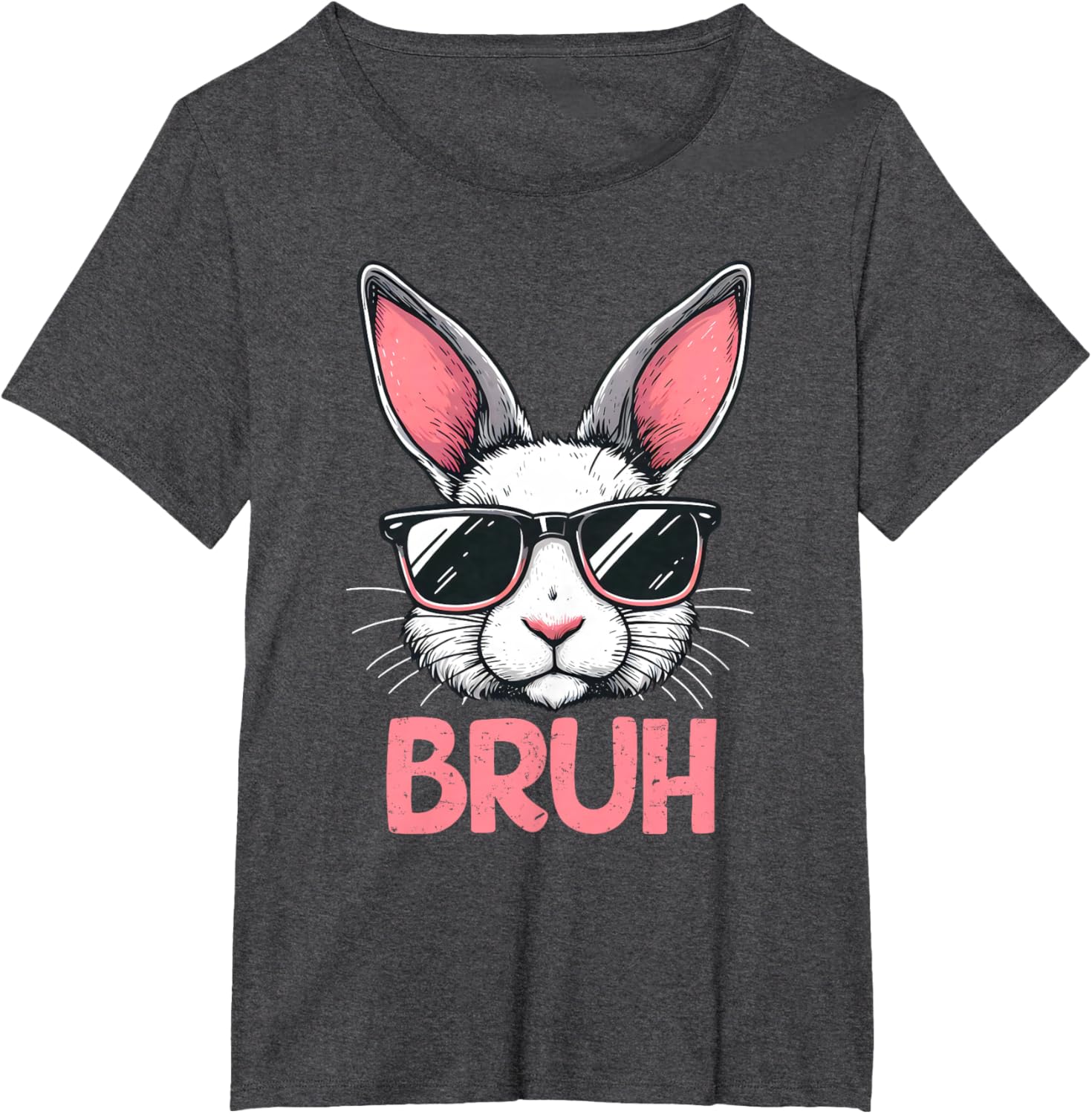 Bruh Easter Day Bunny Spring Easter Eggs Hunting Boys Kids T-Shirt