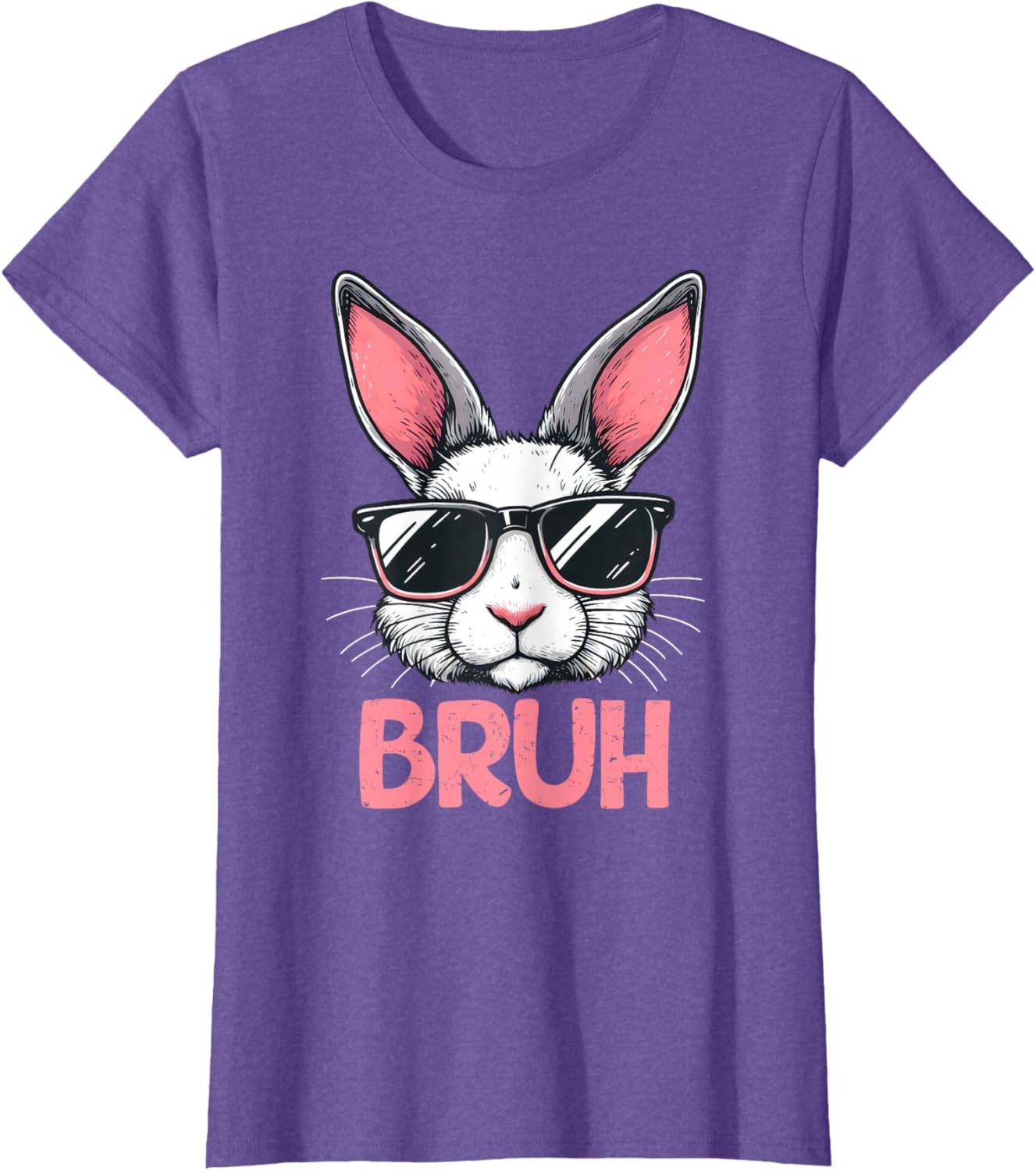 Bruh Easter Day Bunny Spring Easter Eggs Hunting Boys Kids T-Shirt