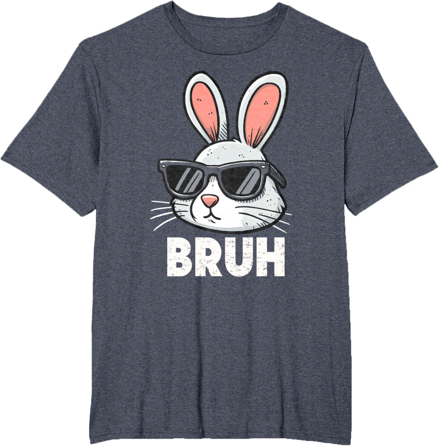 Bruh Easter Day Bunny Spring Easter Eggs Hunting Boys Kids T-Shirt