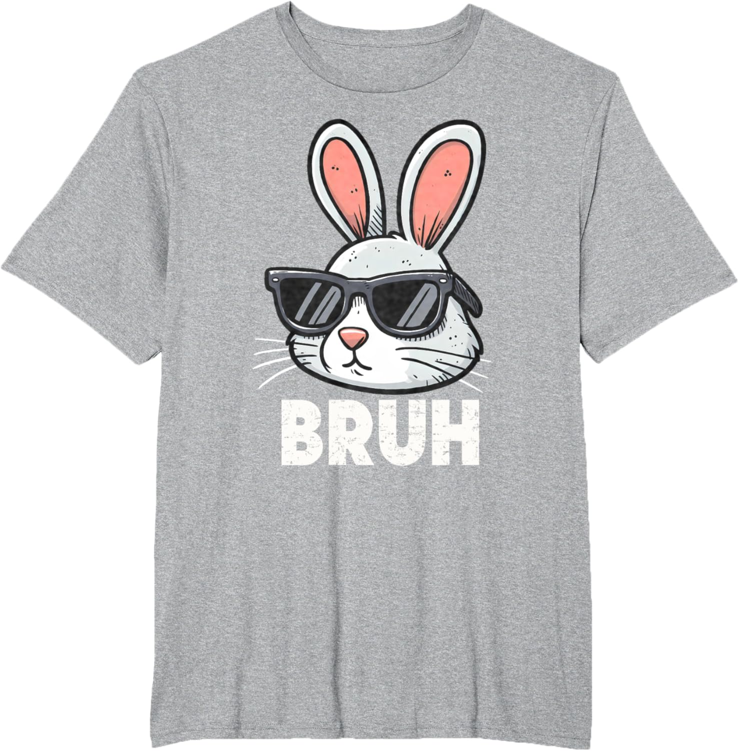 Bruh Easter Day Bunny Spring Easter Eggs Hunting Boys Kids T-Shirt