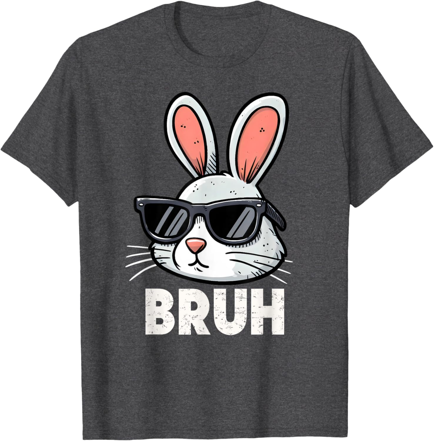 Bruh Easter Day Bunny Spring Easter Eggs Hunting Boys Kids T-Shirt