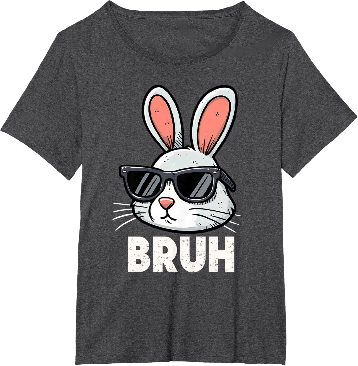 Bruh Easter Day Bunny Spring Easter Eggs Hunting Boys Kids T-Shirt