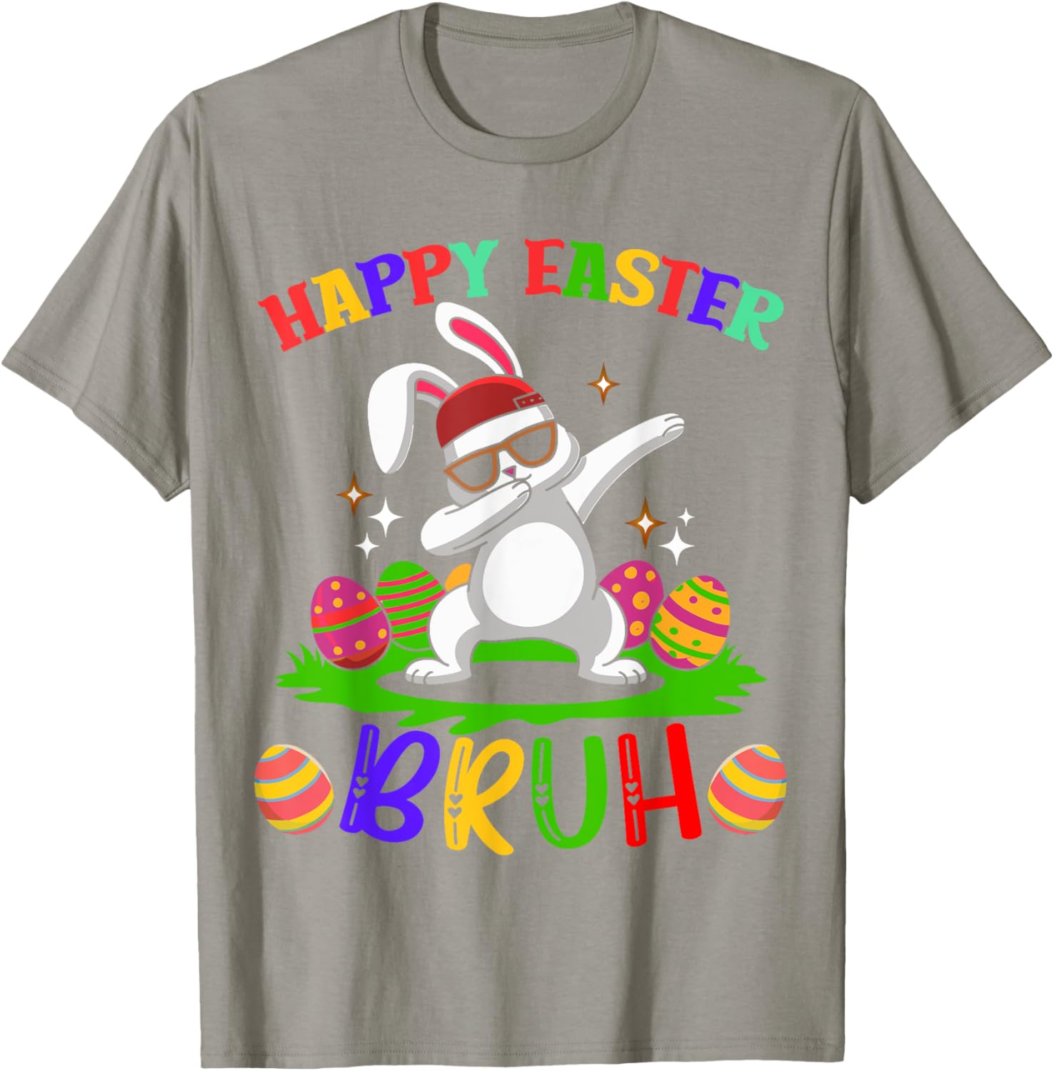 Bruh Easter Teens Boys Kids Happy Easter Bruh T-Shirt