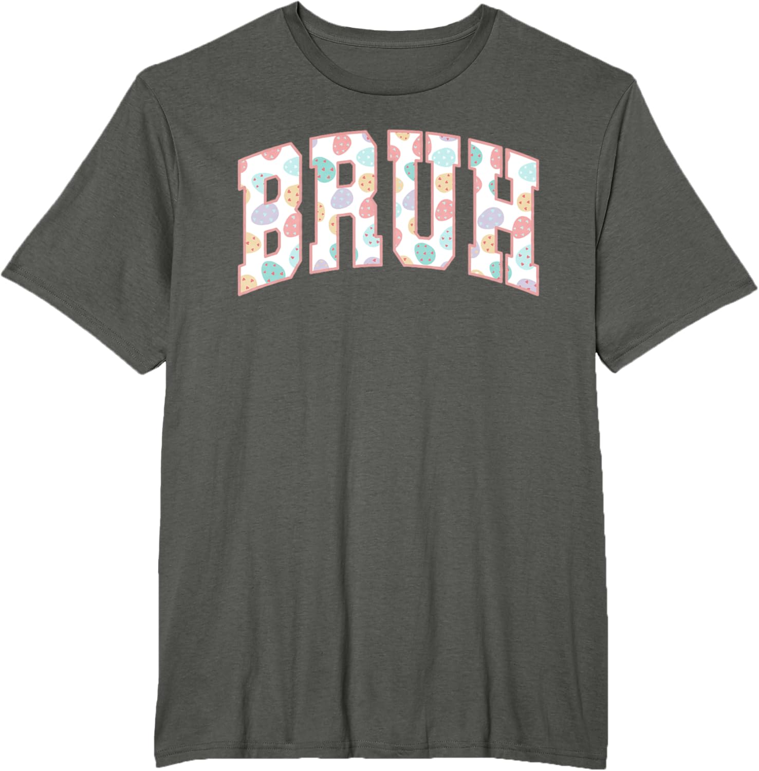 Bruh Happy Easter Day Bunny Spring Hunt Eggs Rabbit Funny T-Shirt