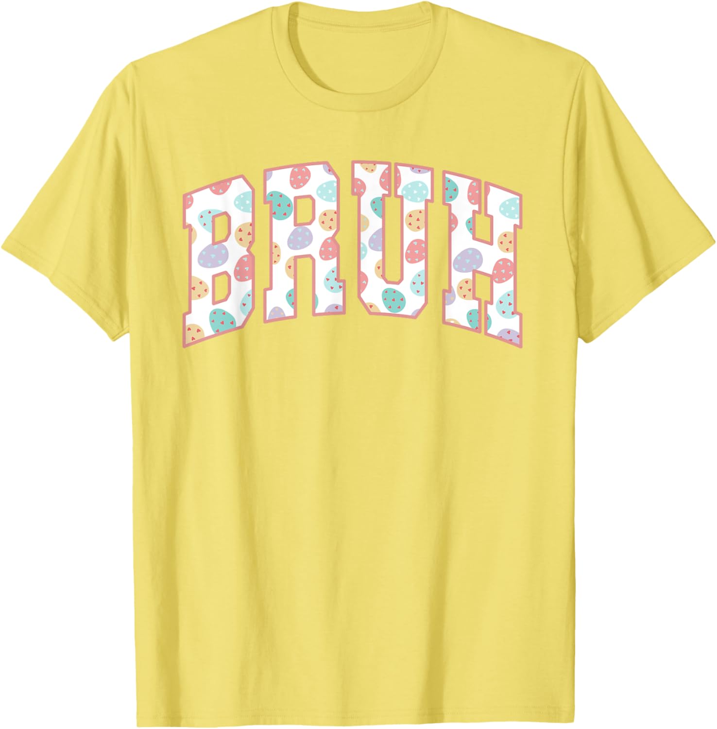 Bruh Happy Easter Day Bunny Spring Hunt Eggs Rabbit Funny T-Shirt