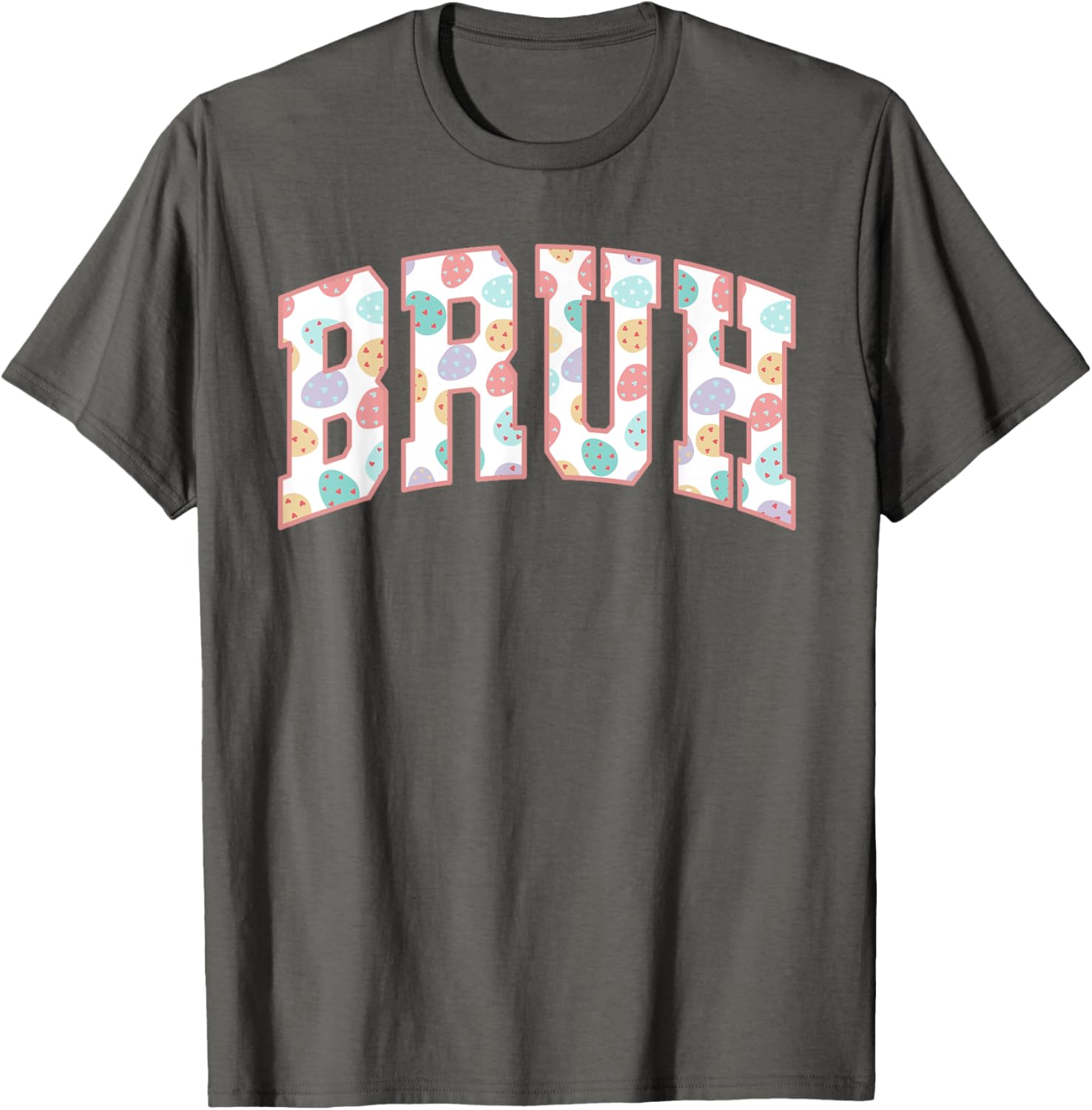 Bruh Happy Easter Day Bunny Spring Hunt Eggs Rabbit Funny T-Shirt