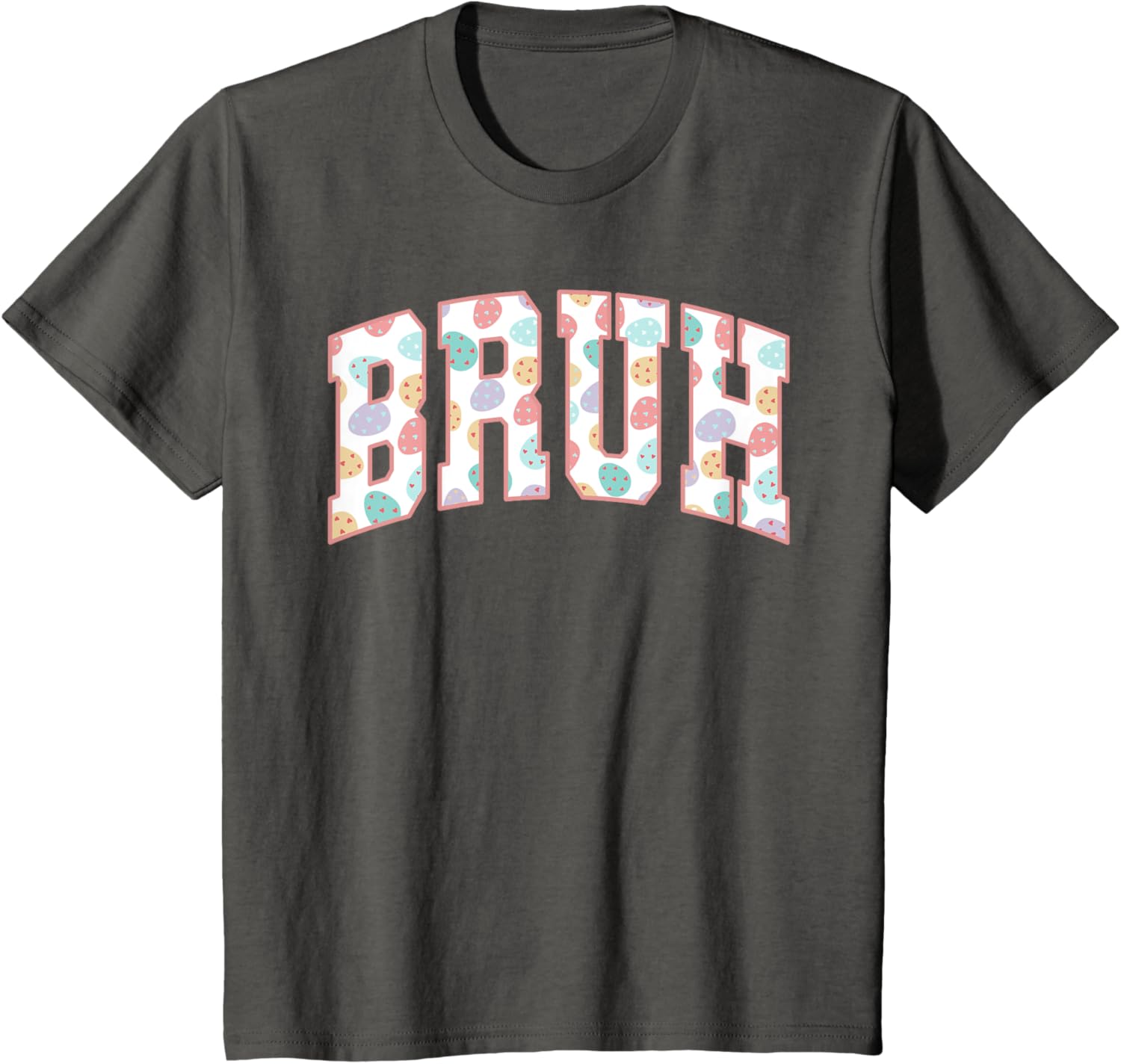 Bruh Happy Easter Day Bunny Spring Hunt Eggs Rabbit Funny T-Shirt