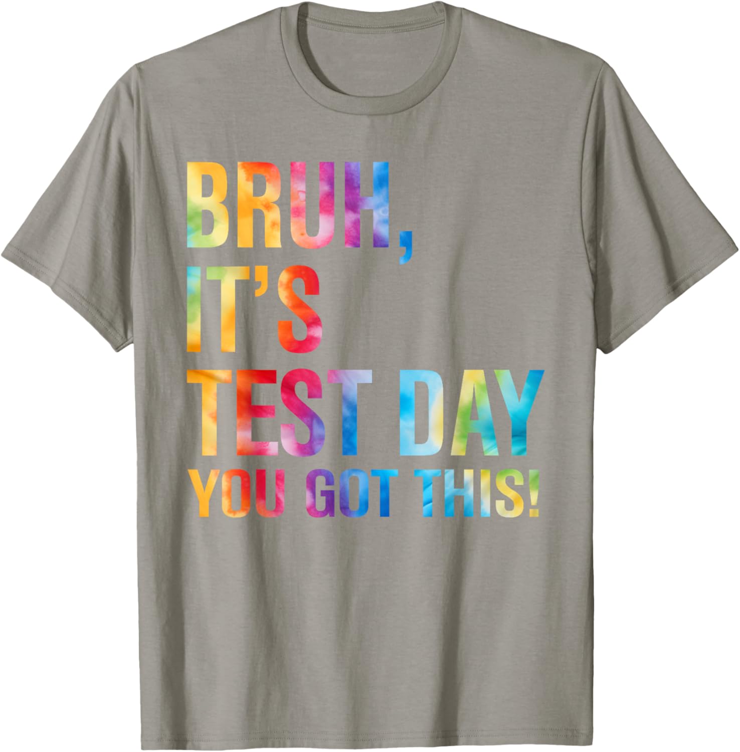 Bruh It's Test Day You Got This Testing Day Teacher Kids T-Shirt