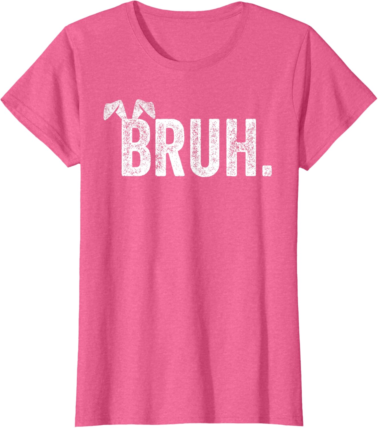 Bruh Meme Bunny Funny Easter Day Teens Boys Kids Men T-Shirt