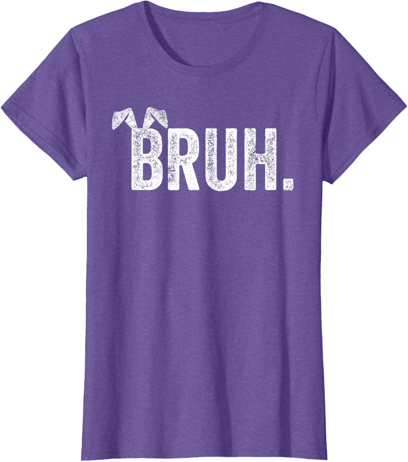 Bruh Meme Bunny Funny Easter Day Teens Boys Kids Men T-Shirt