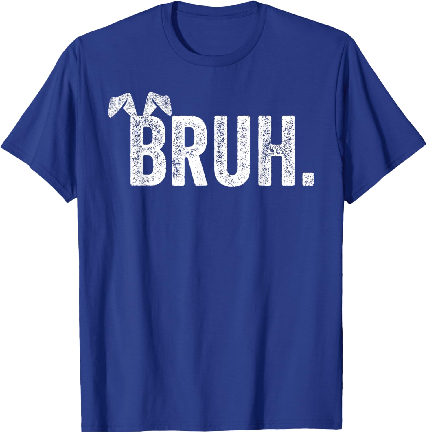 Bruh Meme Bunny Funny Easter Day Teens Boys Kids Men T-Shirt