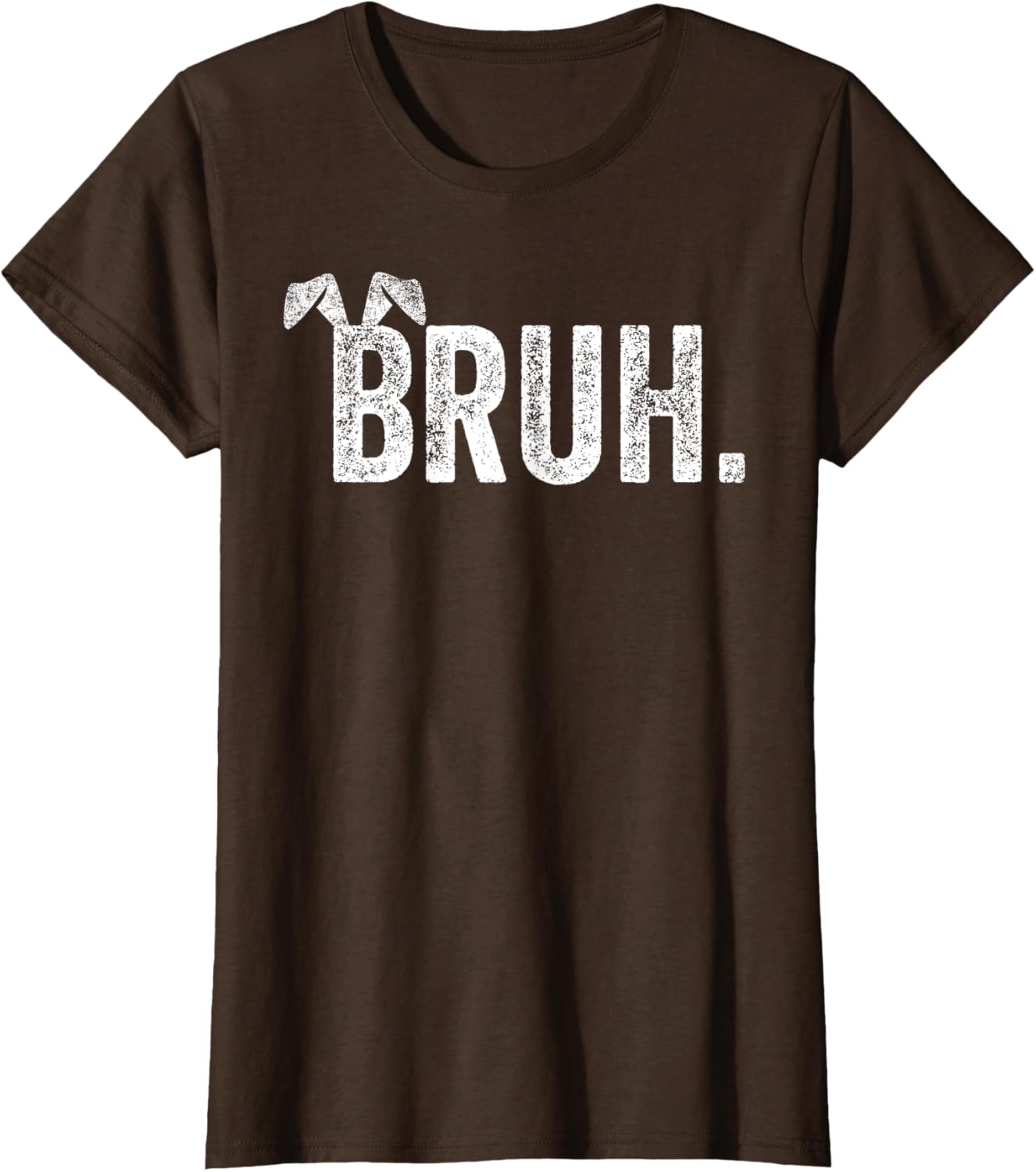 Bruh Meme Bunny Funny Easter Day Teens Boys Kids Men T-Shirt