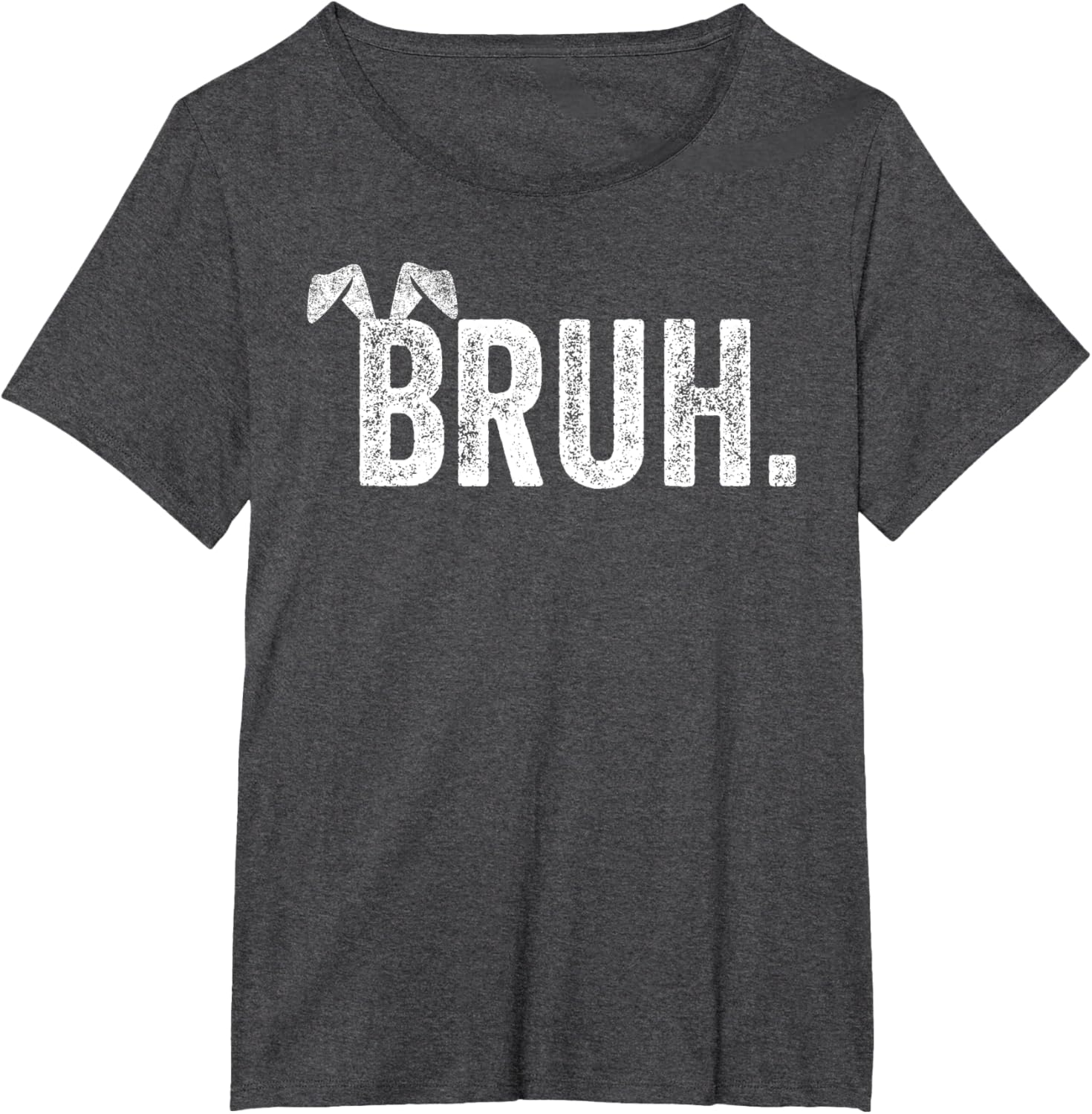 Bruh Meme Bunny Funny Easter Day Teens Boys Kids Men T-Shirt