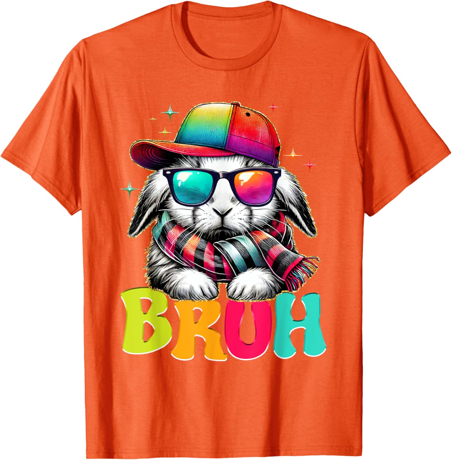 Bruh Meme Easter Day Bunny Eggs Funny Teens Boys Kids Men T-Shirt