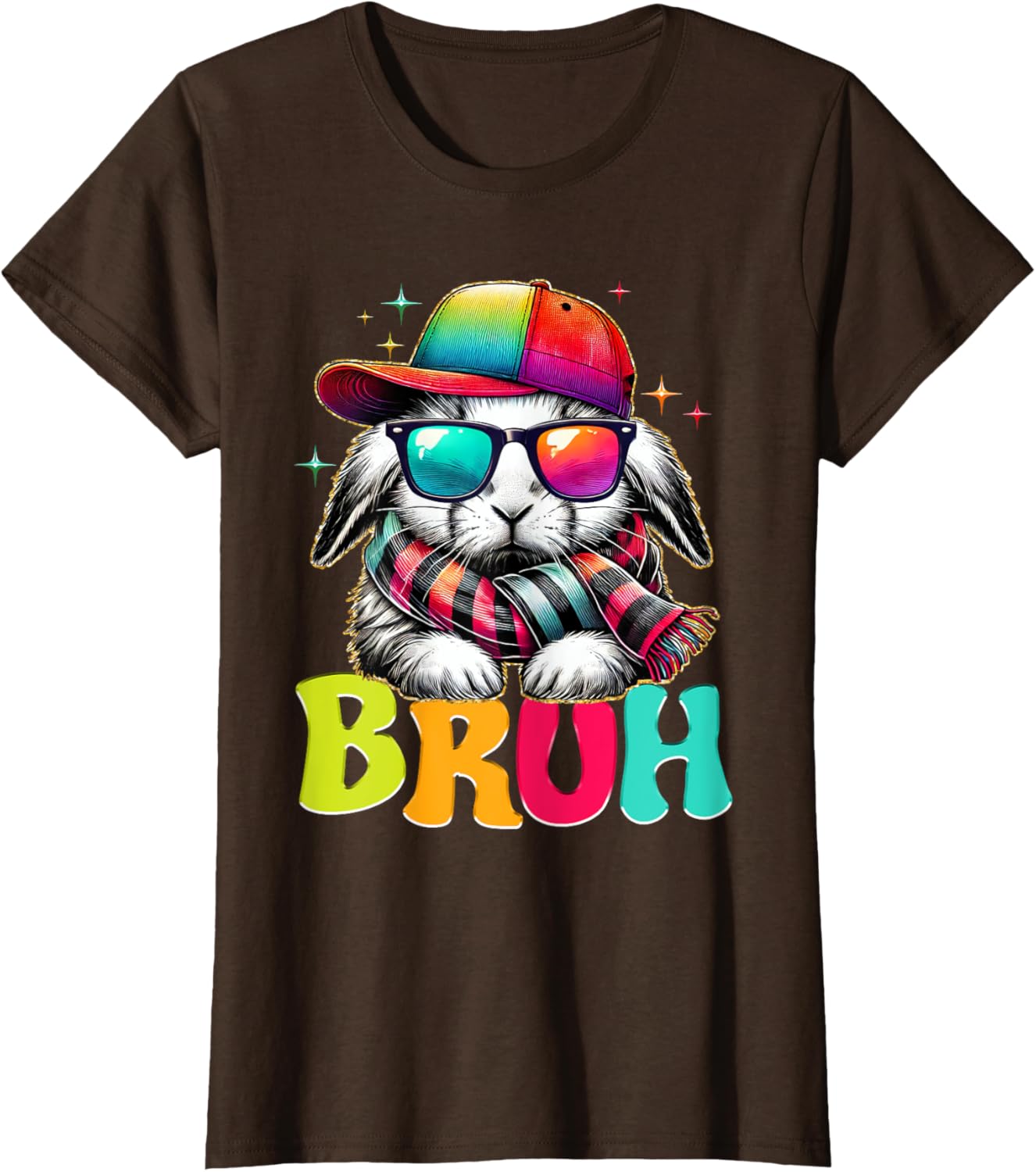 Bruh Meme Easter Day Bunny Eggs Funny Teens Boys Kids Men T-Shirt