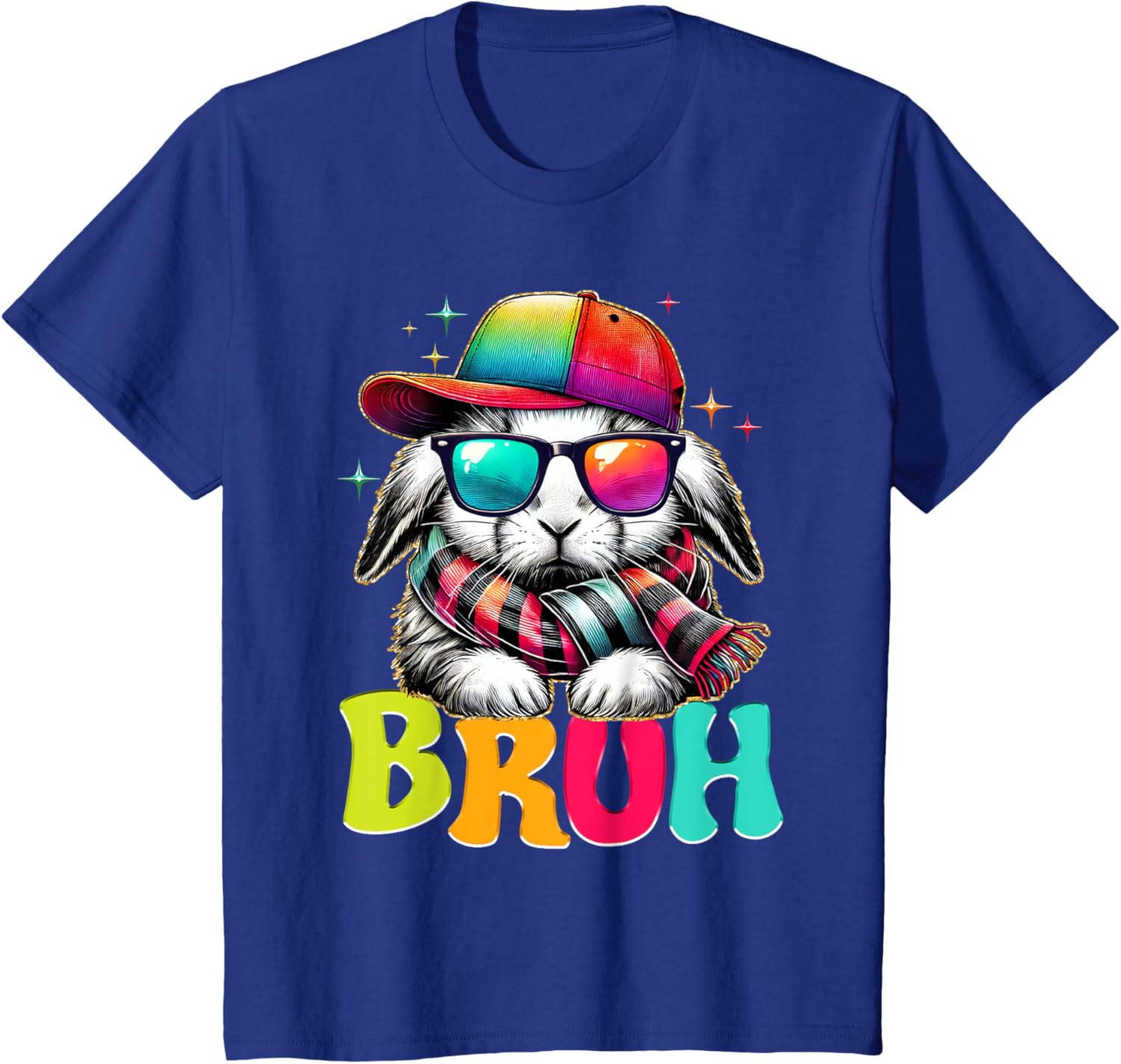 Bruh Meme Easter Day Bunny Eggs Funny Teens Boys Kids Men T-Shirt