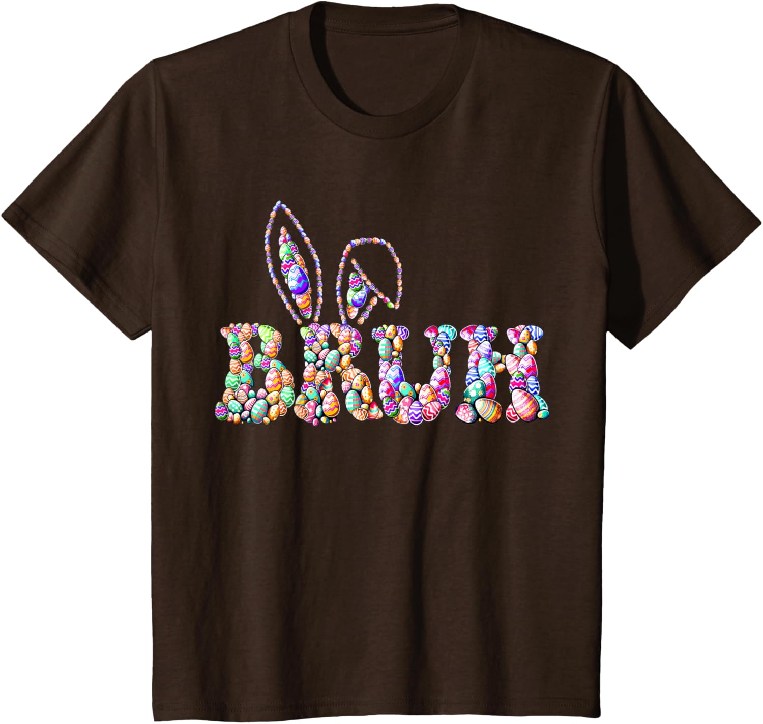 Bruh Meme Easter Day Funny Bunny Eggs Hunt Teens Boys Kids T-Shirt