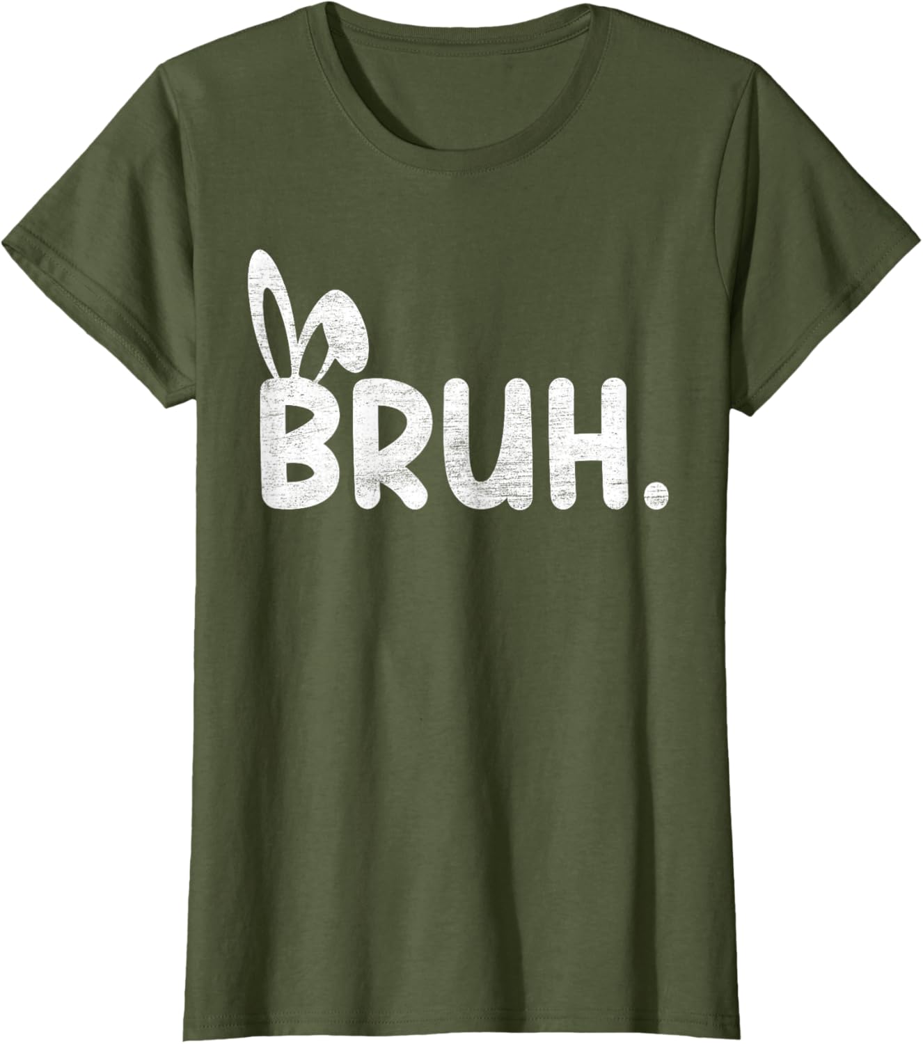 Bruh Meme Easter Day Funny Bunny Eggs Teens Boys Kids Men T-Shirt