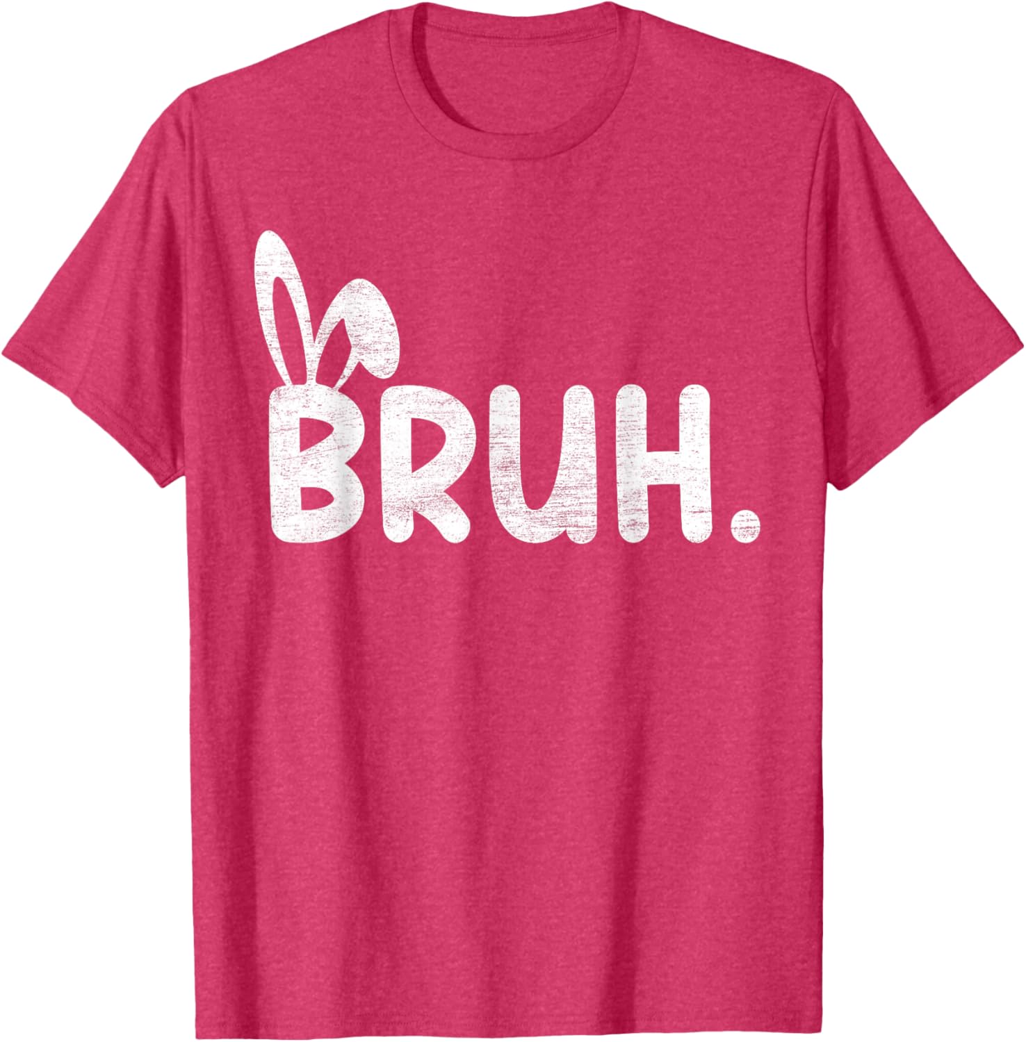 Bruh Meme Easter Day Funny Bunny Eggs Teens Boys Kids Men T-Shirt