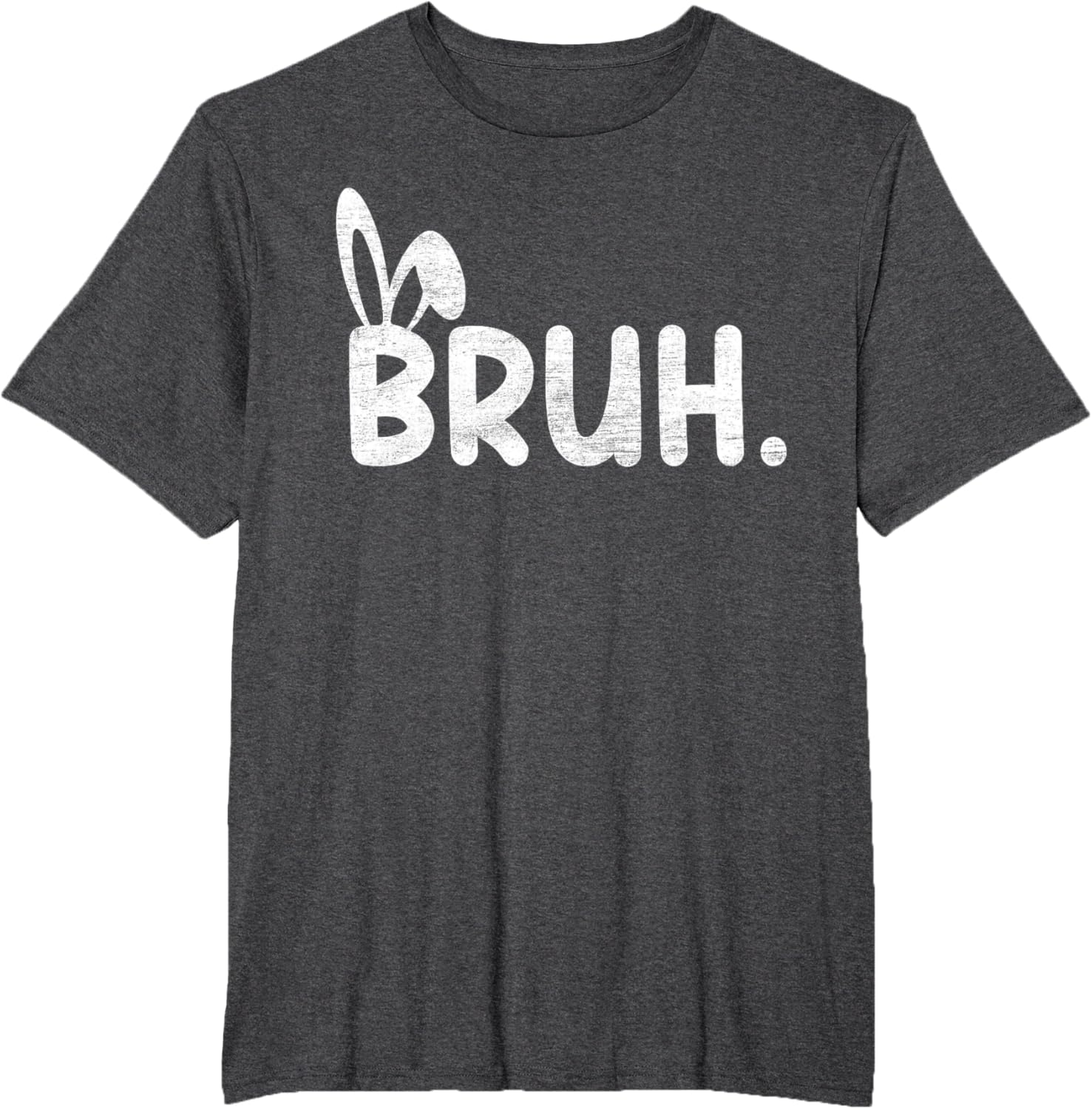 Bruh Meme Easter Day Funny Bunny Eggs Teens Boys Kids Men T-Shirt