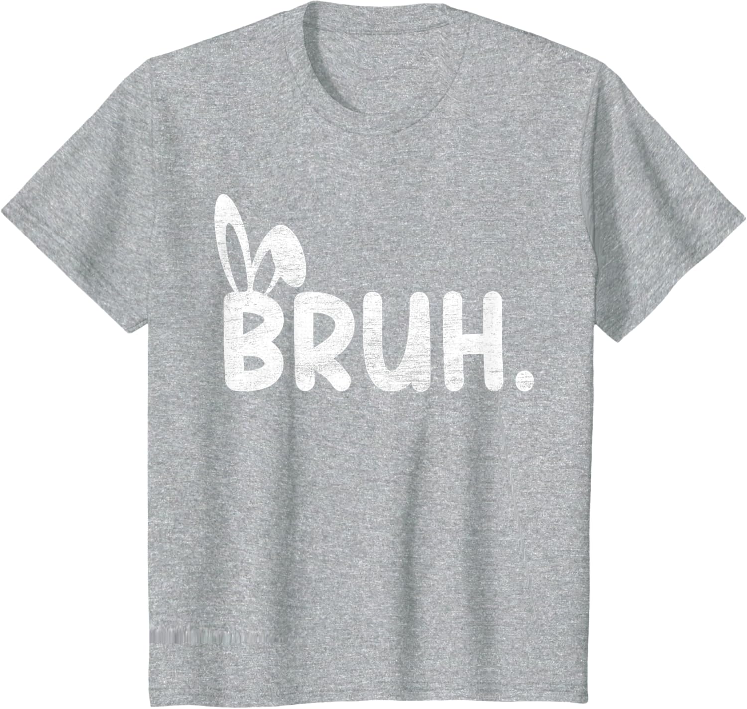 Bruh Meme Easter Day Funny Bunny Eggs Teens Boys Kids Men T-Shirt