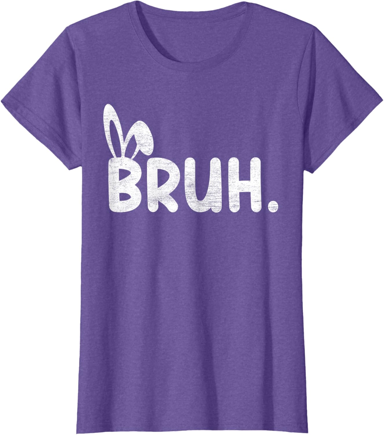 Bruh Meme Easter Day Funny Bunny Eggs Teens Boys Kids Men T-Shirt