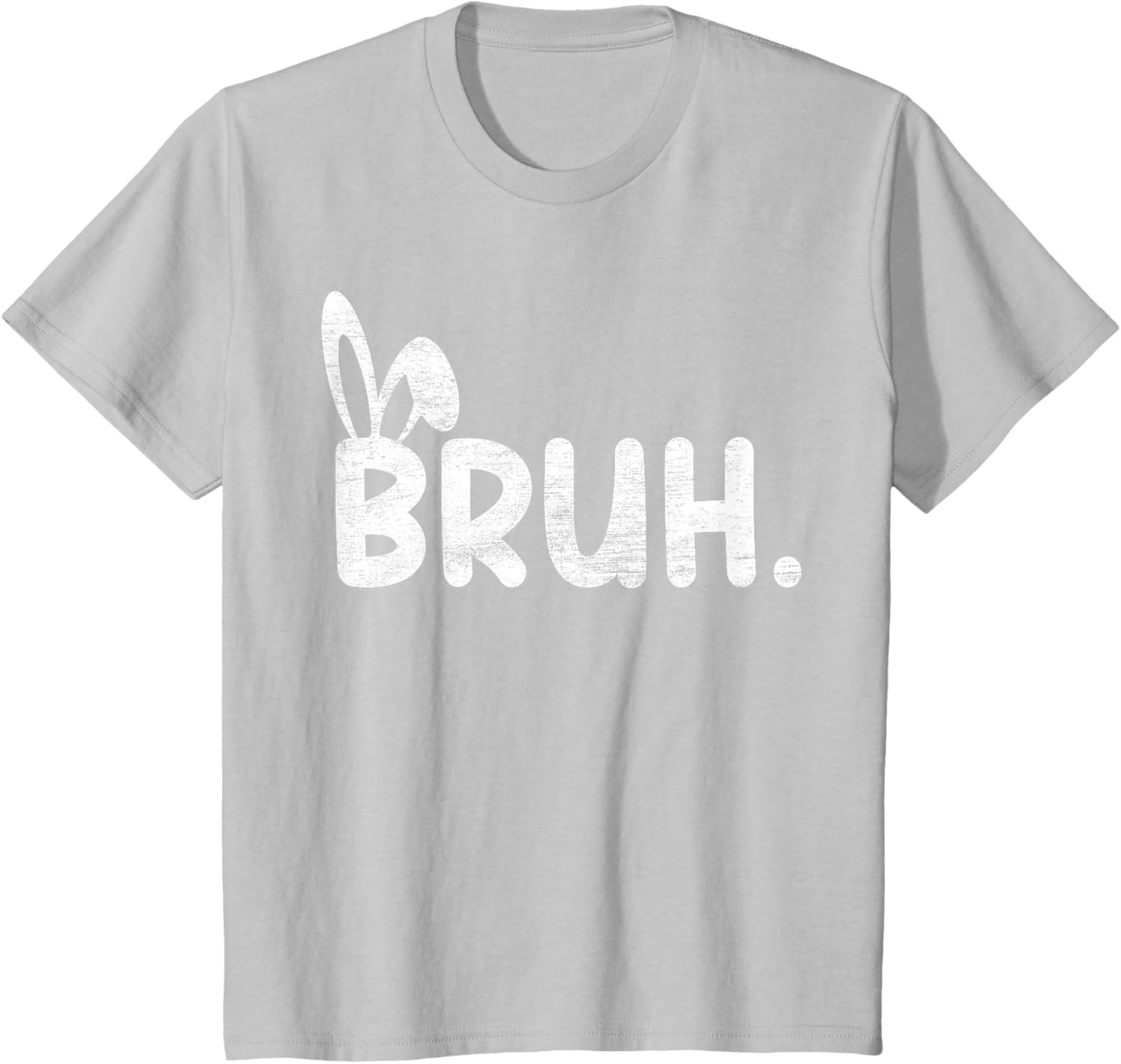 Bruh Meme Easter Day Funny Bunny Eggs Teens Boys Kids Men T-Shirt