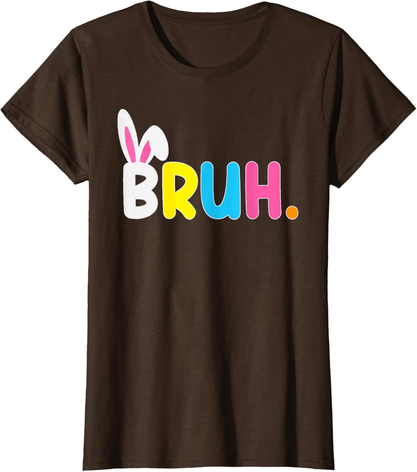 Bruh Meme Easter Day Funny Bunny Eggs Teens Boys Kids Men T-Shirt