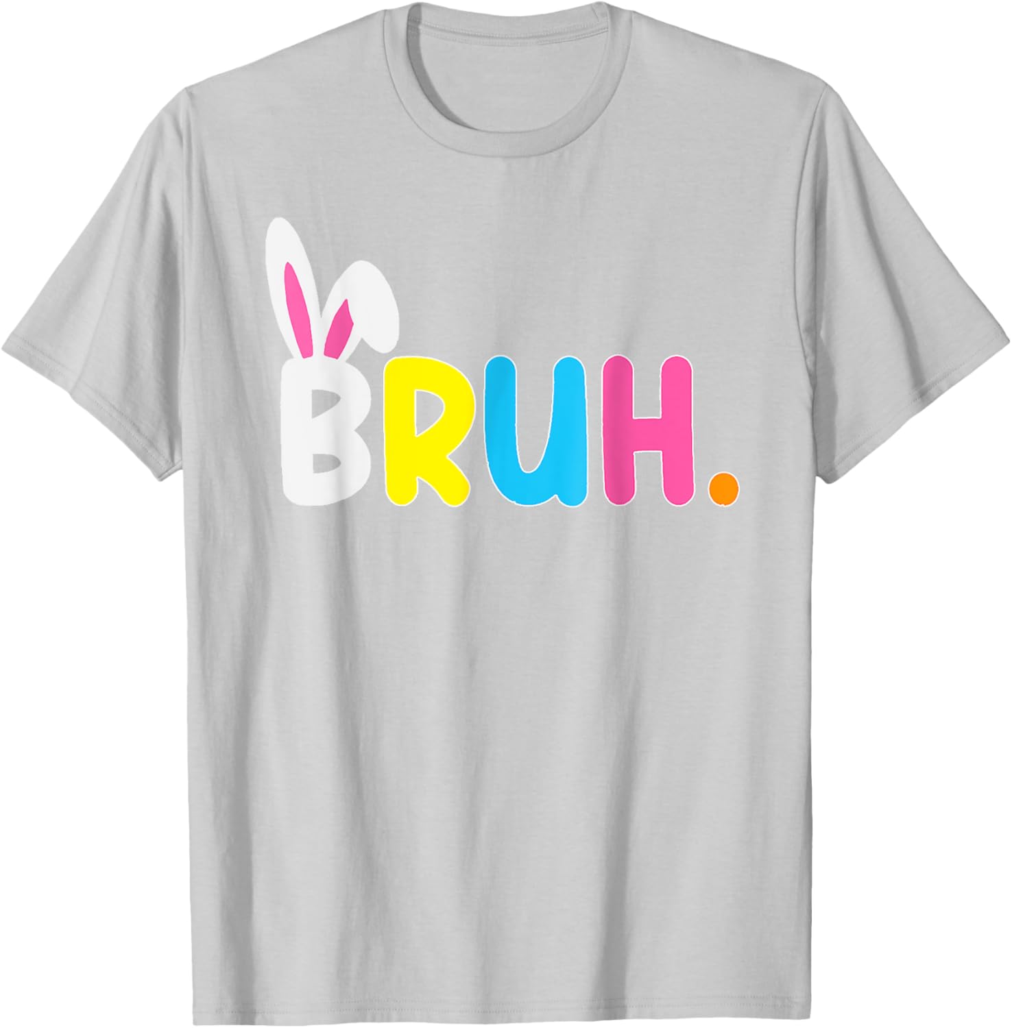 Bruh Meme Easter Day Funny Bunny Eggs Teens Boys Kids Men T-Shirt