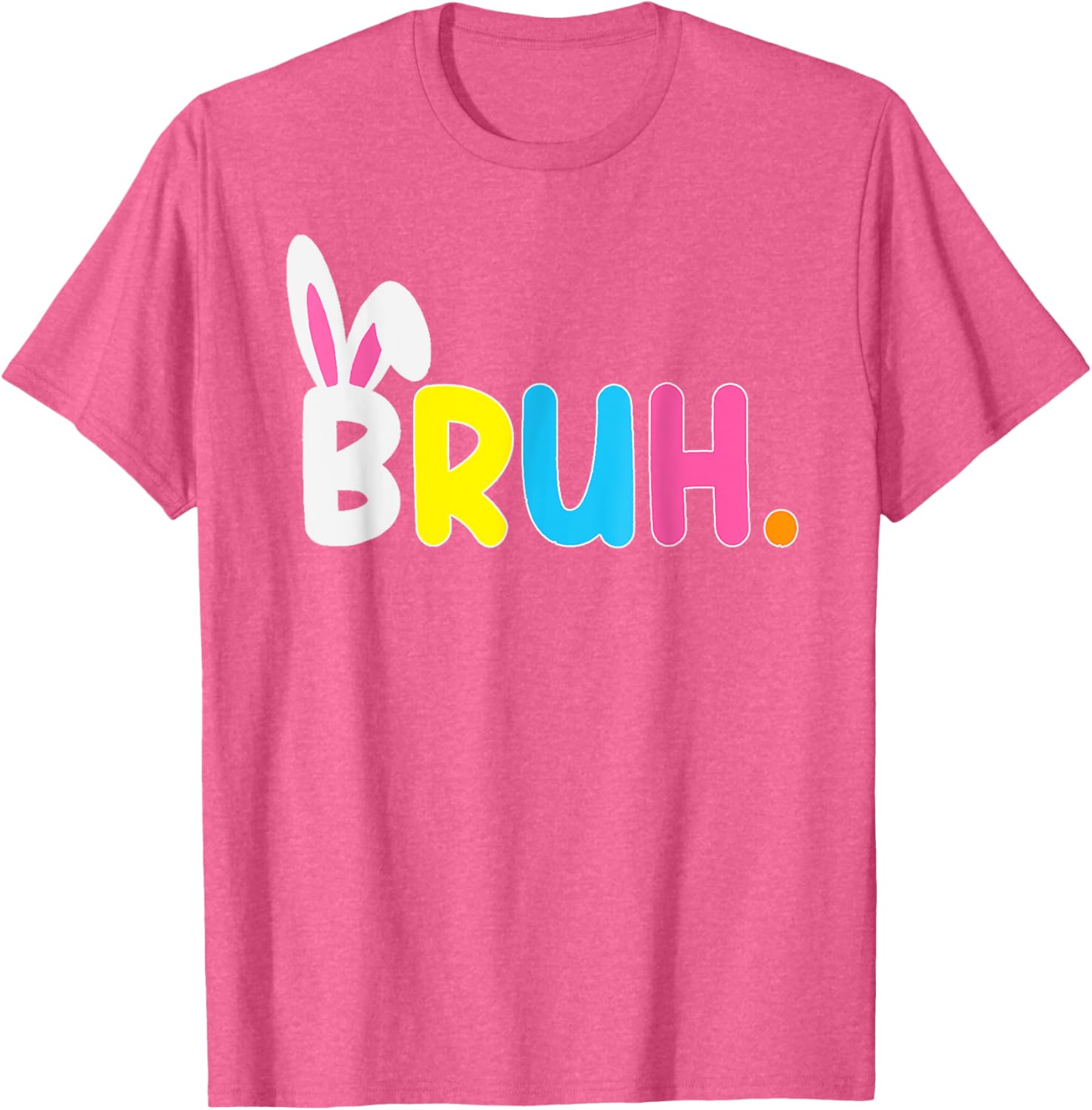 Bruh Meme Easter Day Funny Bunny Eggs Teens Boys Kids Men T-Shirt