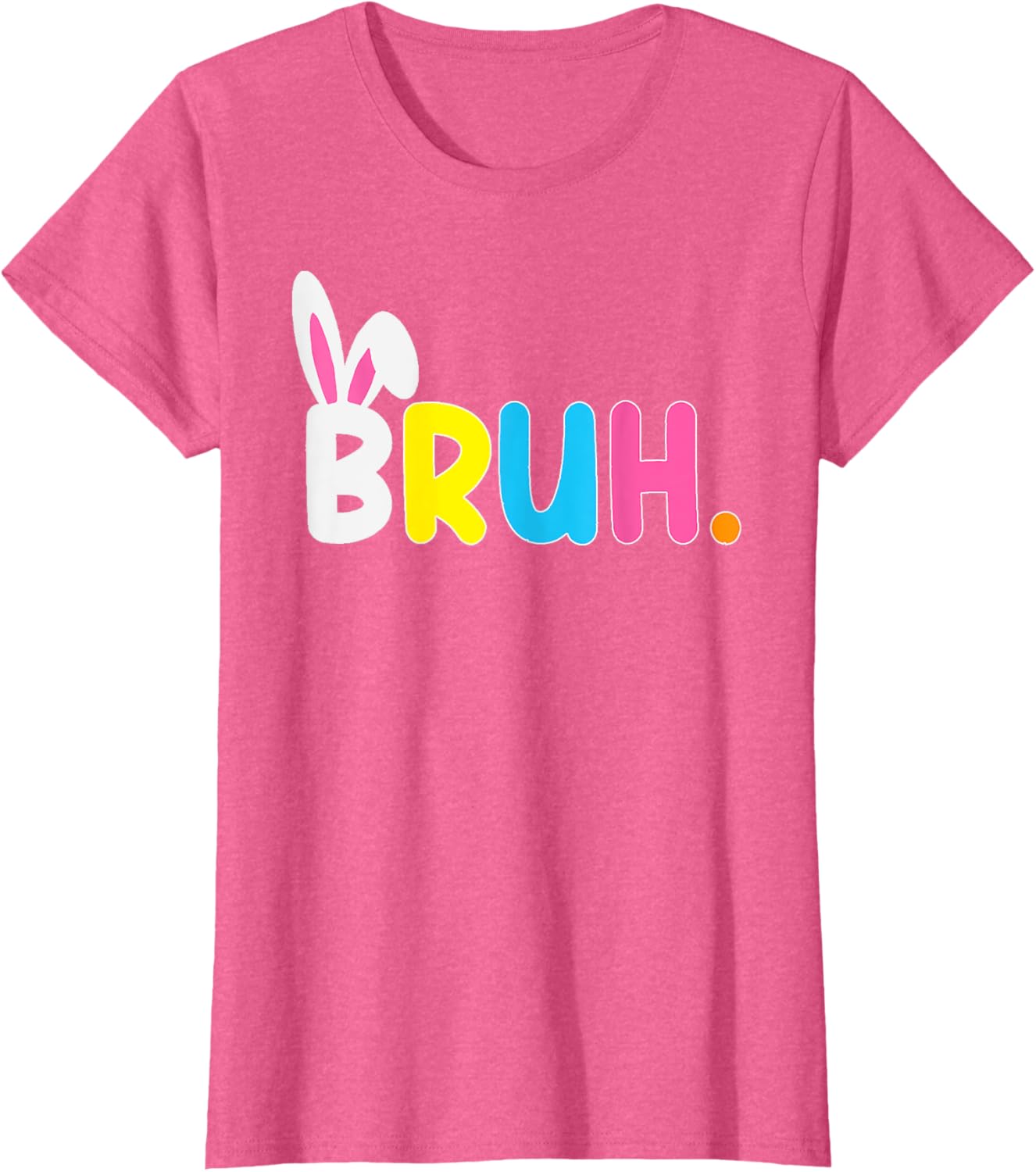 Bruh Meme Easter Day Funny Bunny Eggs Teens Boys Kids Men T-Shirt