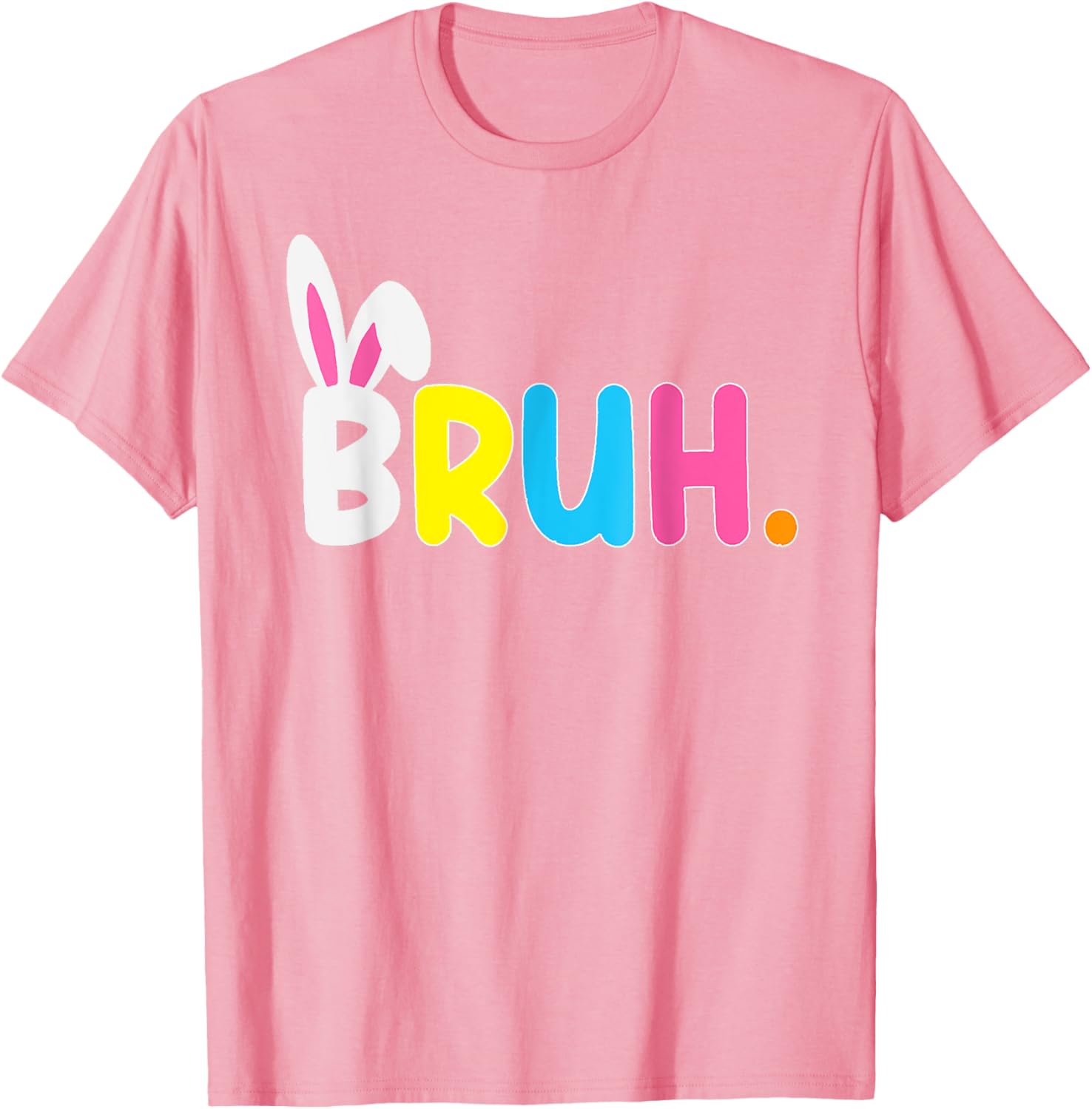 Bruh Meme Easter Day Funny Bunny Eggs Teens Boys Kids Men T-Shirt