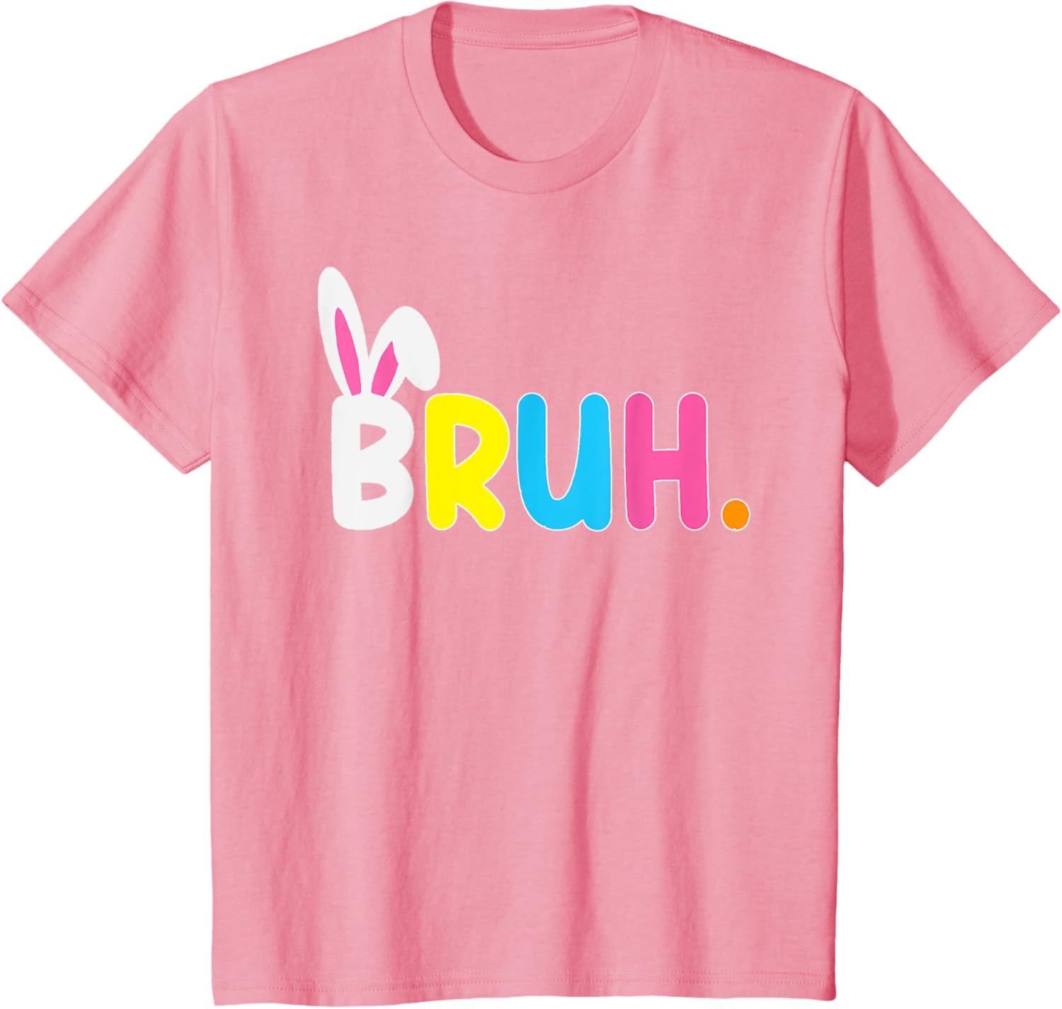 Bruh Meme Easter Day Funny Bunny Eggs Teens Boys Kids Men T-Shirt