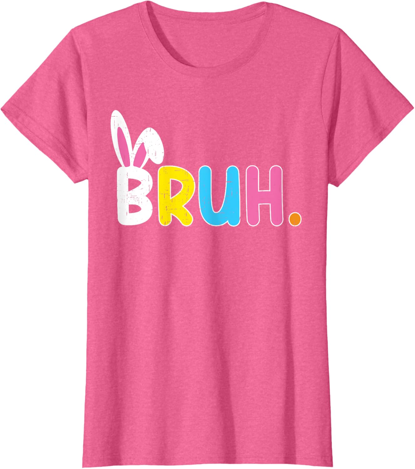 Bruh Meme Easter Day Funny Bunny Eggs Teens Boys Kids Men T-Shirt