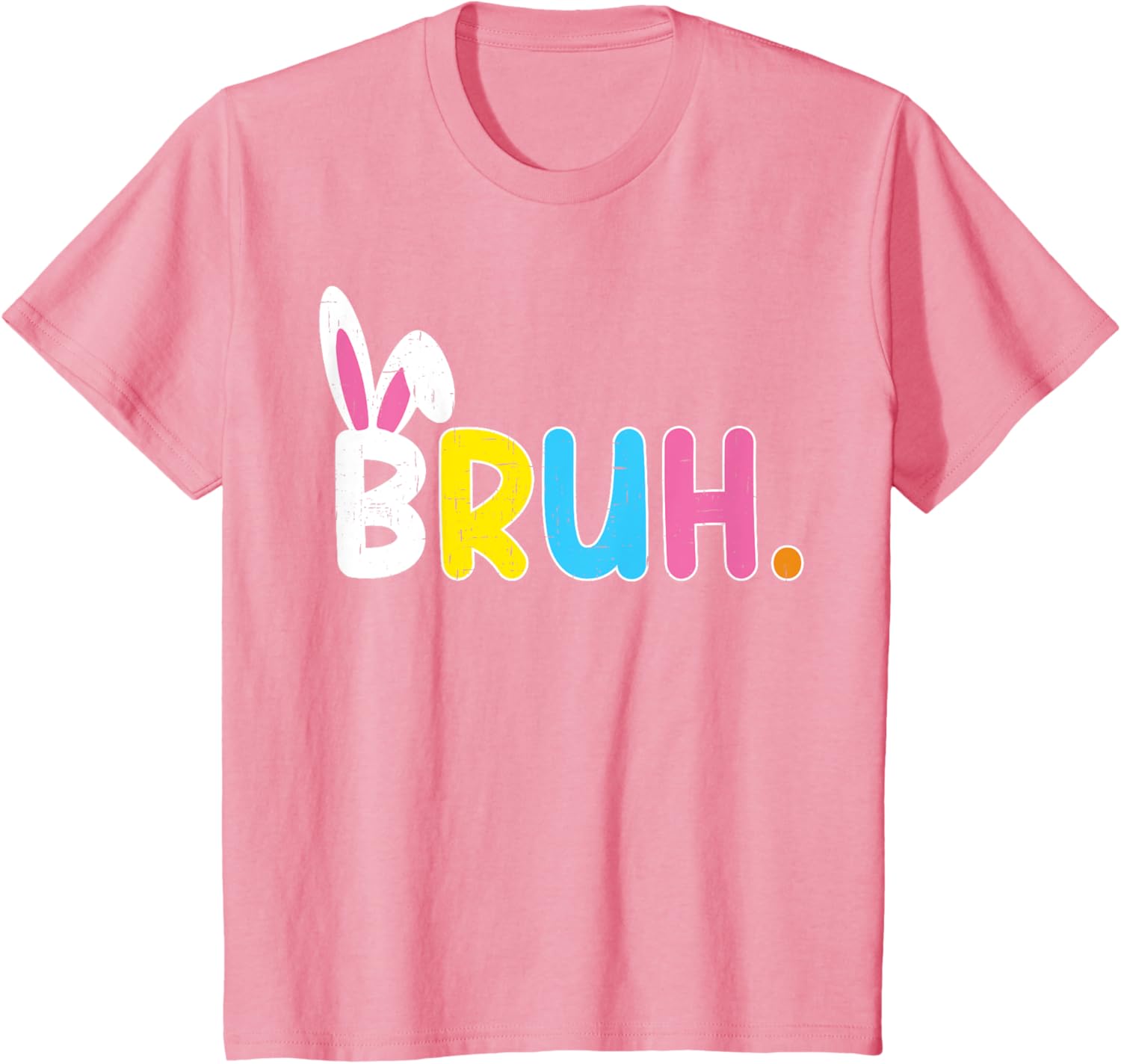 Bruh Meme Easter Day Funny Bunny Eggs Teens Boys Kids Men T-Shirt