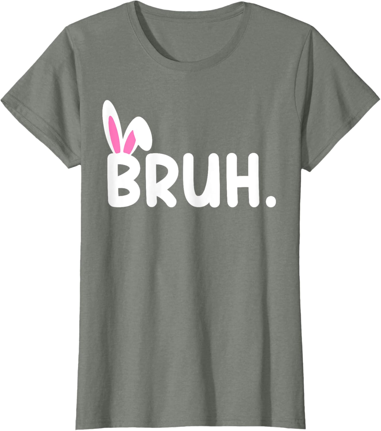 Bruh Meme Easter Day Funny Bunny Eggs Teens Boys Kids Men T-Shirt