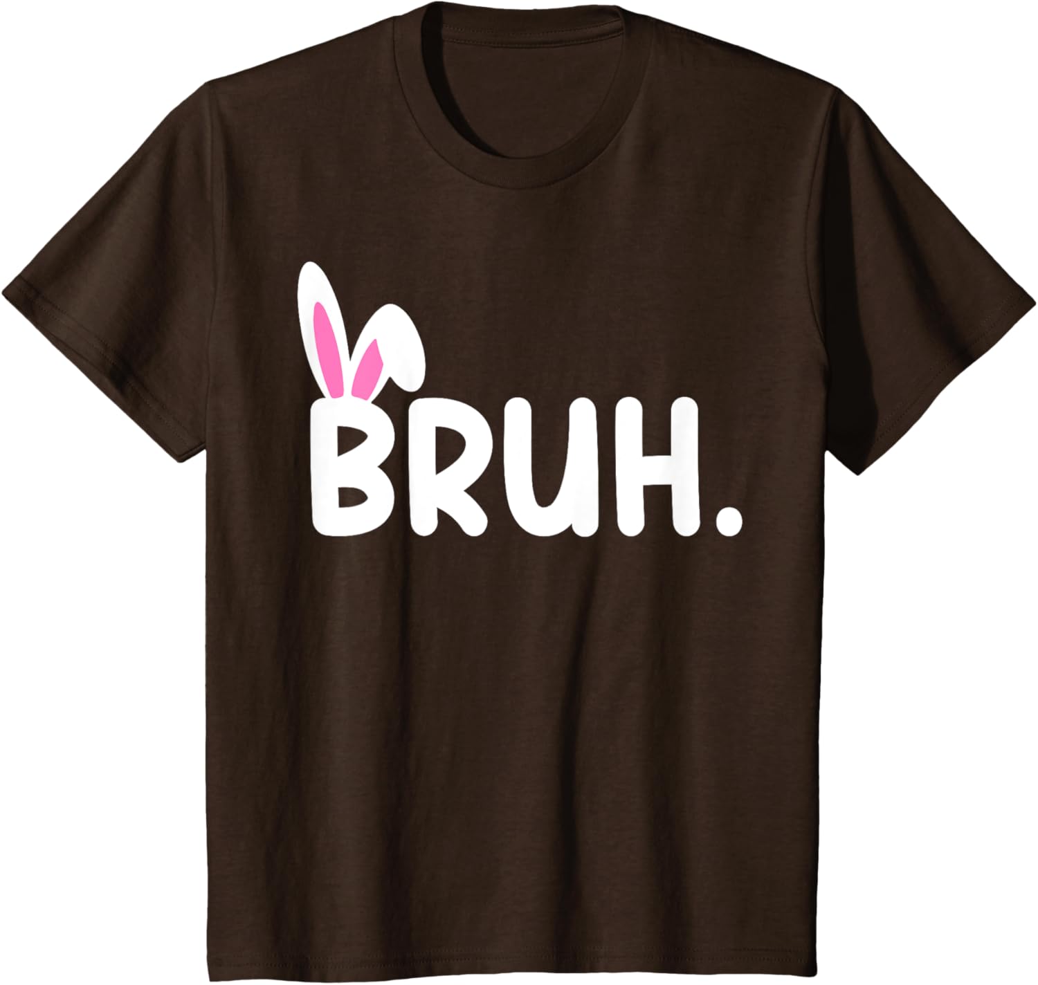 Bruh Meme Easter Day Funny Bunny Eggs Teens Boys Kids Men T-Shirt