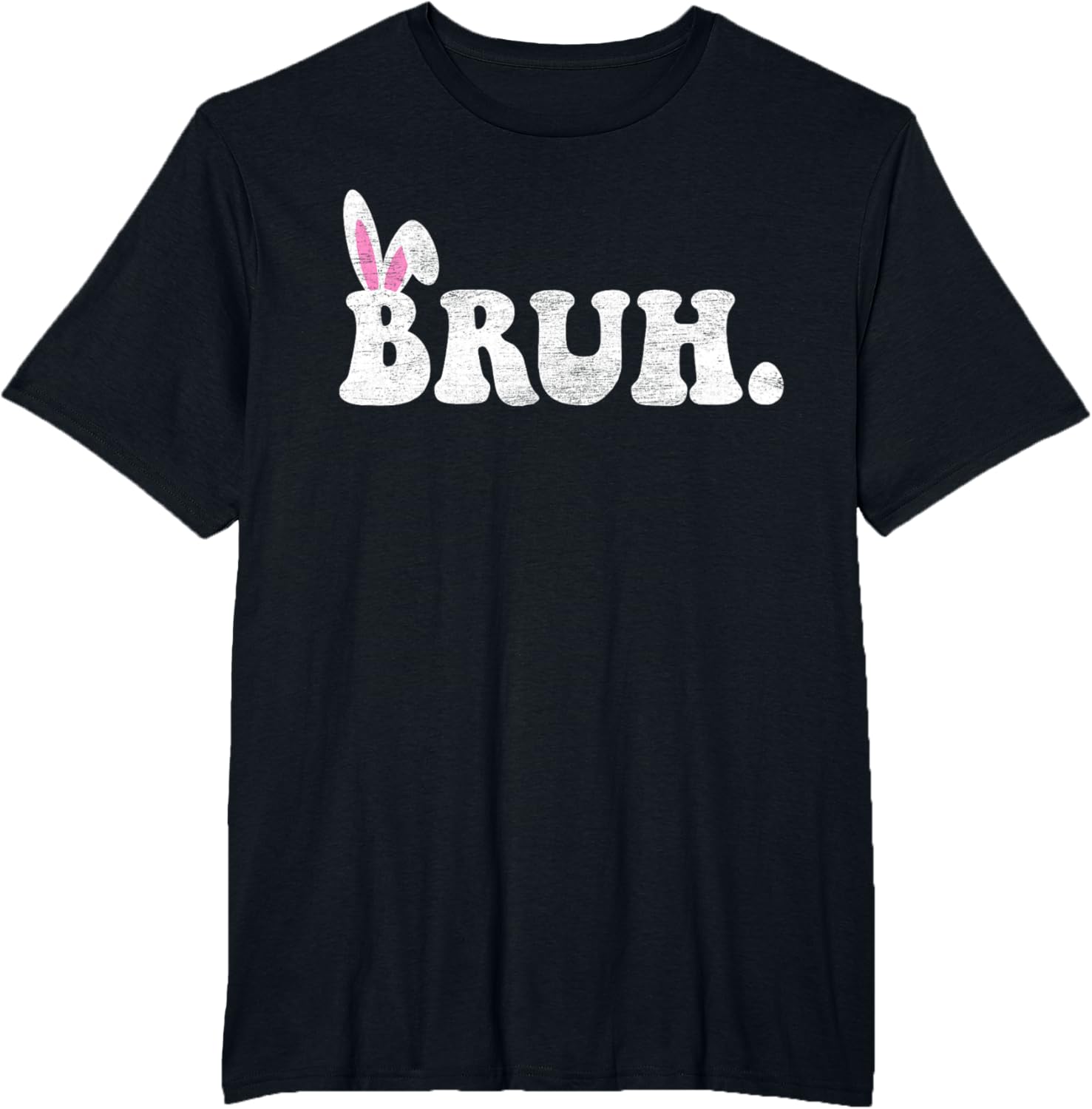 Bruh Meme Easter Day Funny Bunny Eggs Teens Boys Kids Men T-Shirt