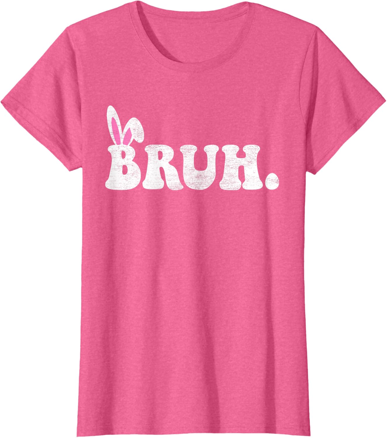 Bruh Meme Easter Day Funny Bunny Eggs Teens Boys Kids Men T-Shirt