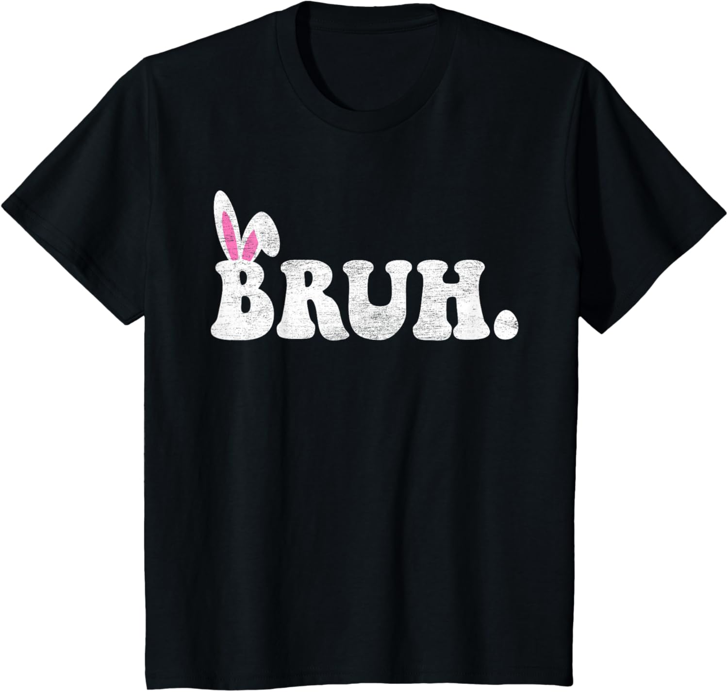 Bruh Meme Easter Day Funny Bunny Eggs Teens Boys Kids Men T-Shirt