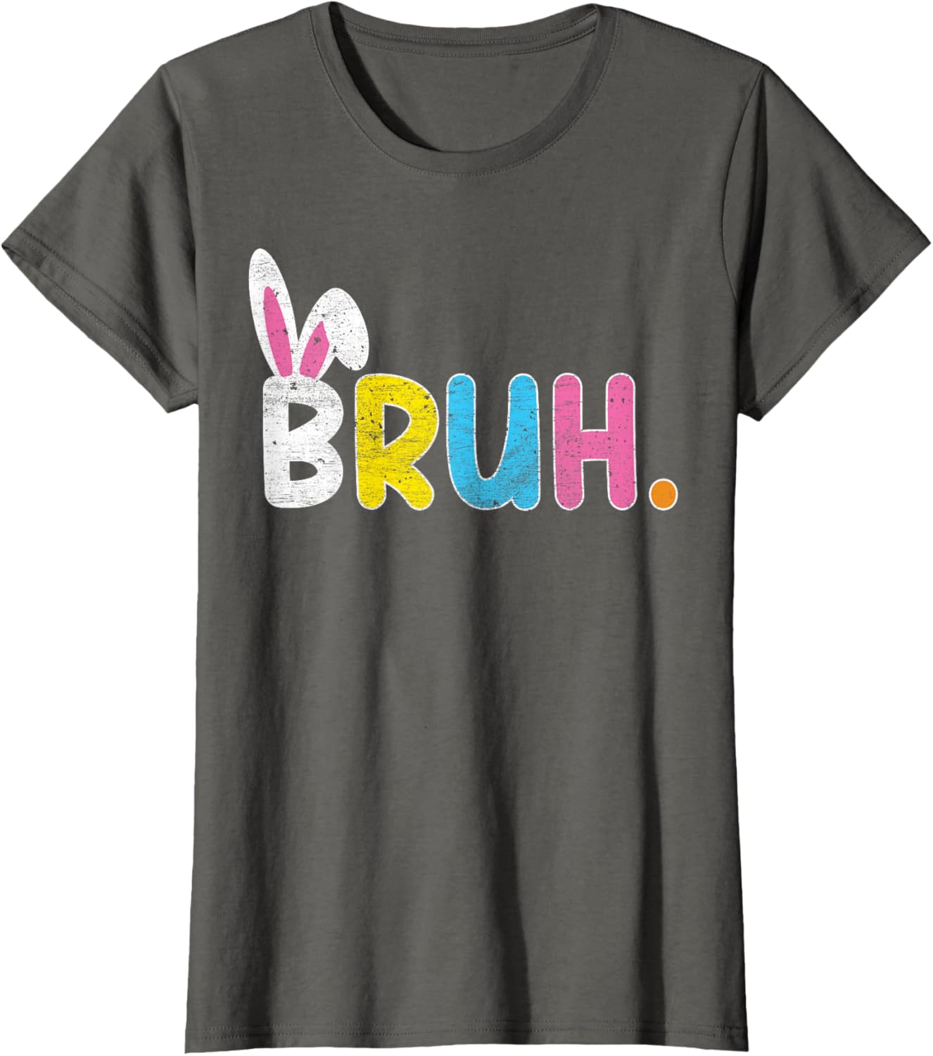 Bruh Meme Easter Day Funny Bunny Eggs Teens Boys Kids Men T-Shirt