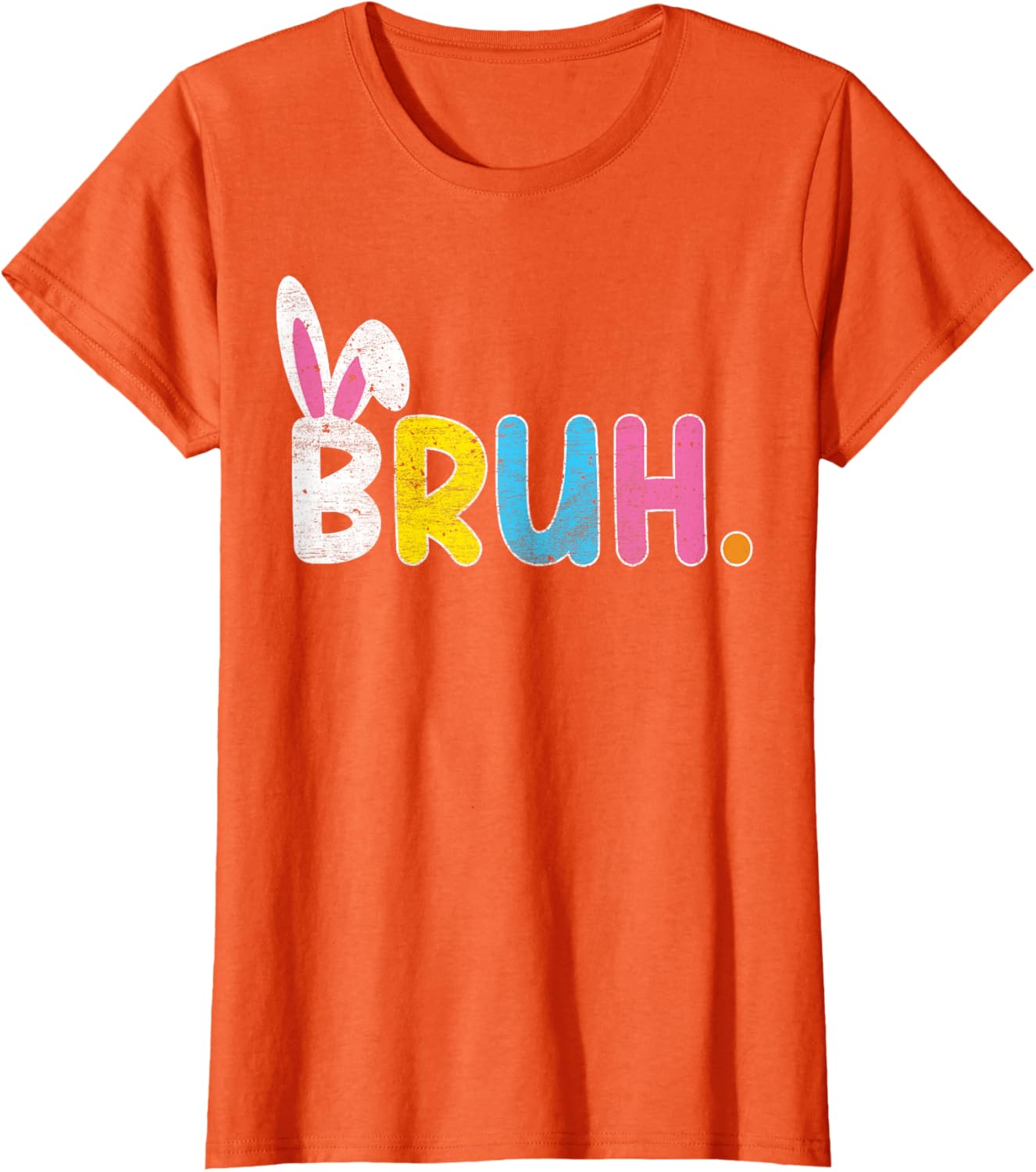 Bruh Meme Easter Day Funny Bunny Eggs Teens Boys Kids Men T-Shirt